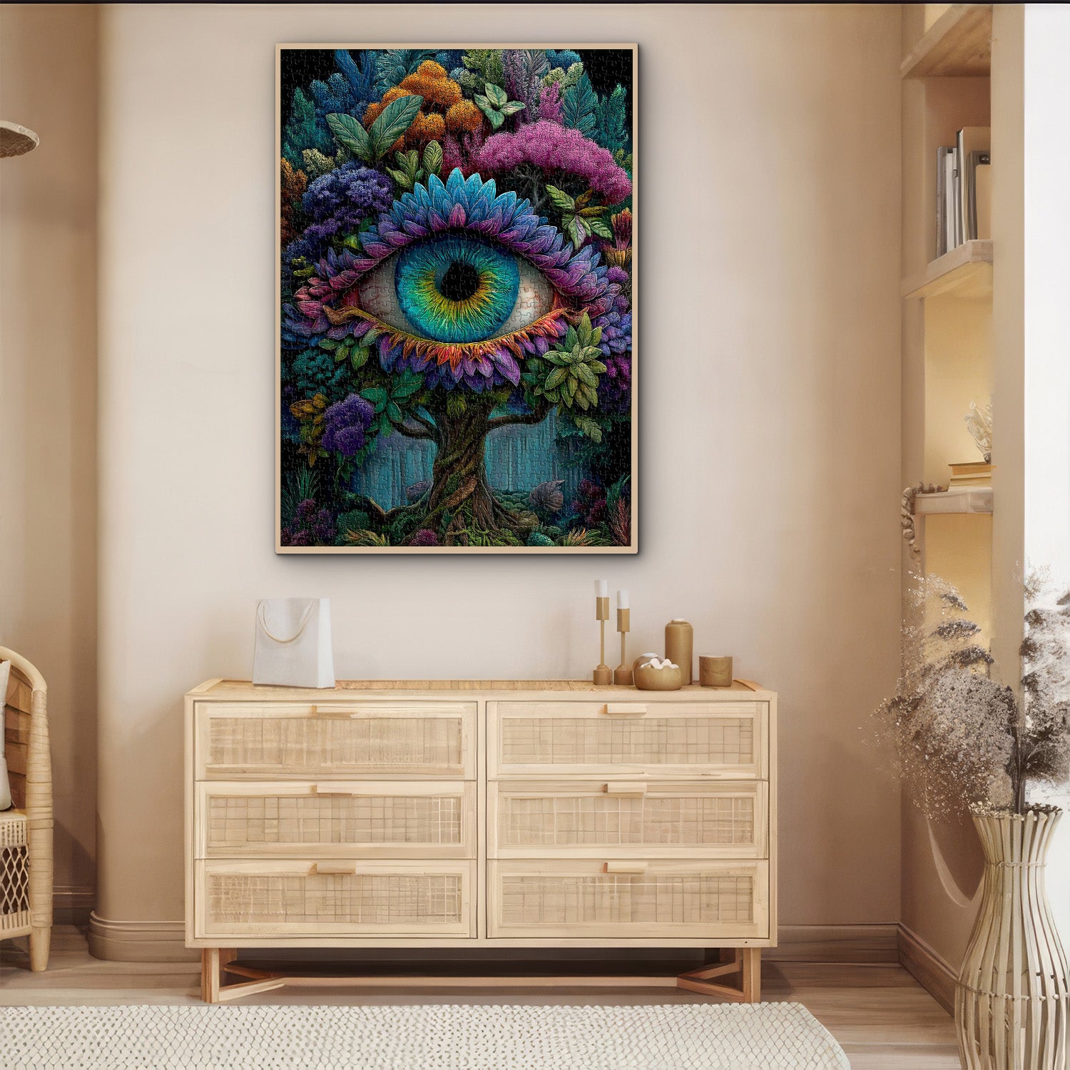 Pflanzenaugen-Puzzle 1000 Teile