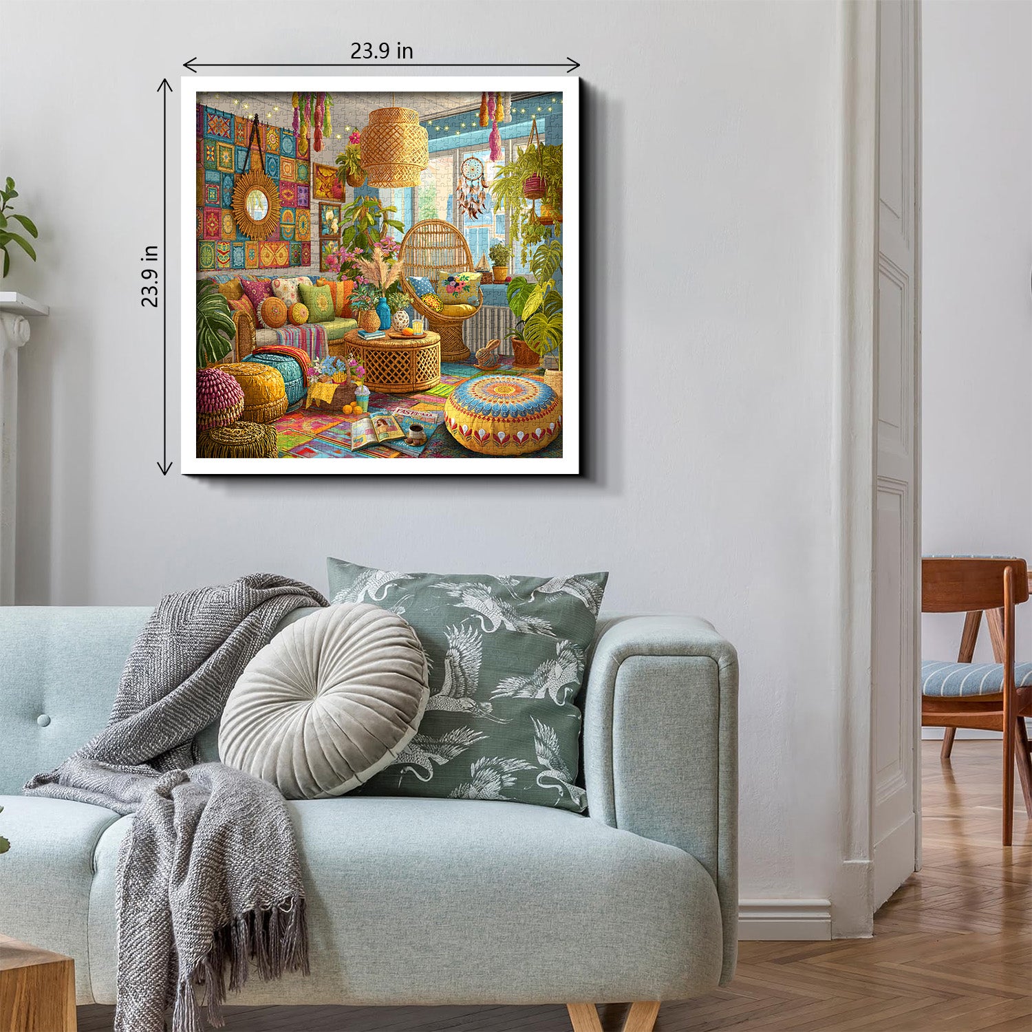 Boho House Jigsaw Puzzle 1000 Pieces