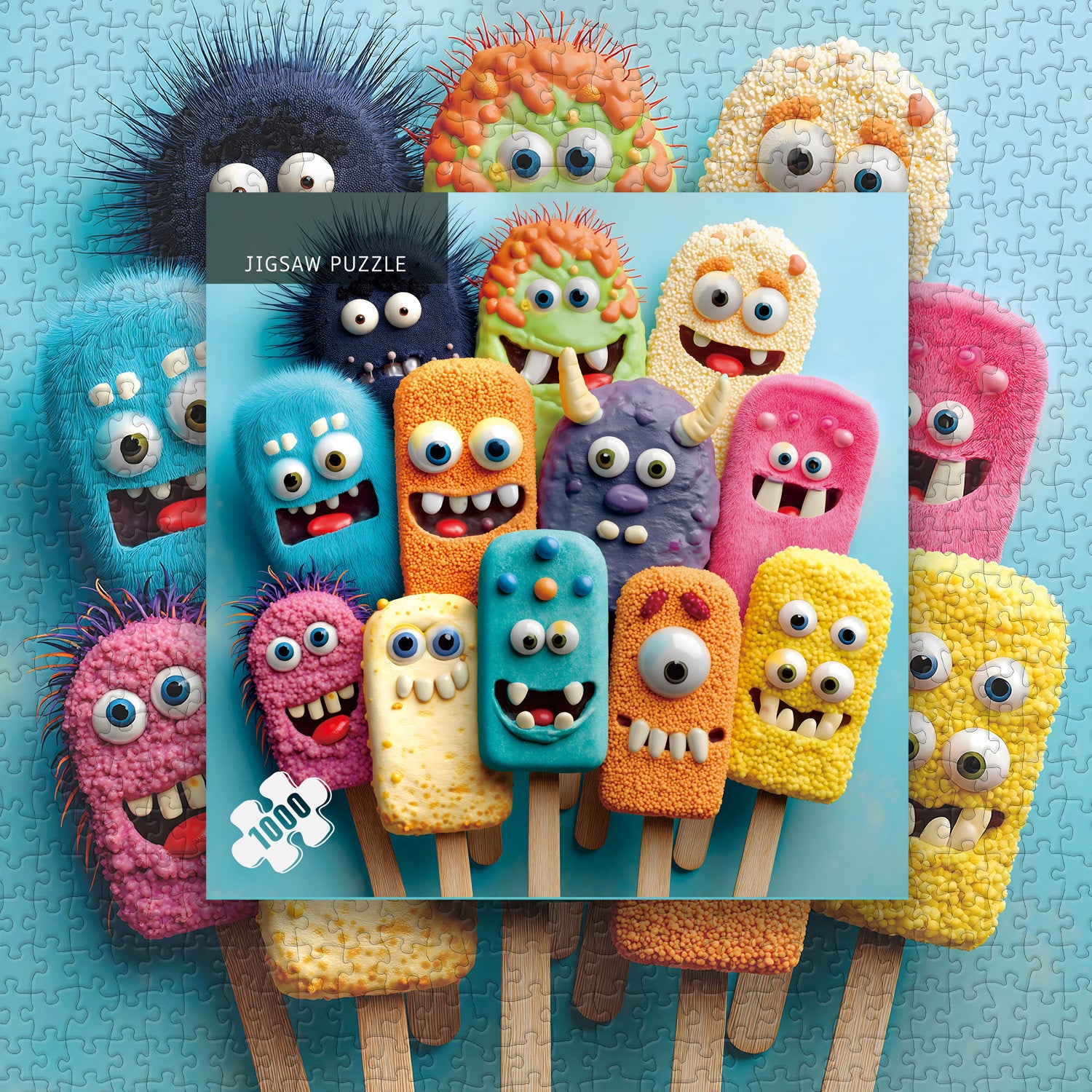 Monster Pops Party Puzzle 1000 Teile