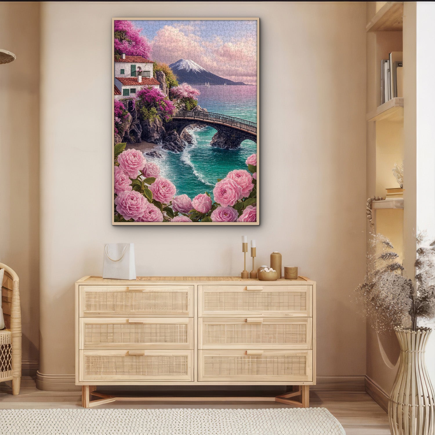 Crimson Coast Jigsaw Puzzle 1000 Pieces