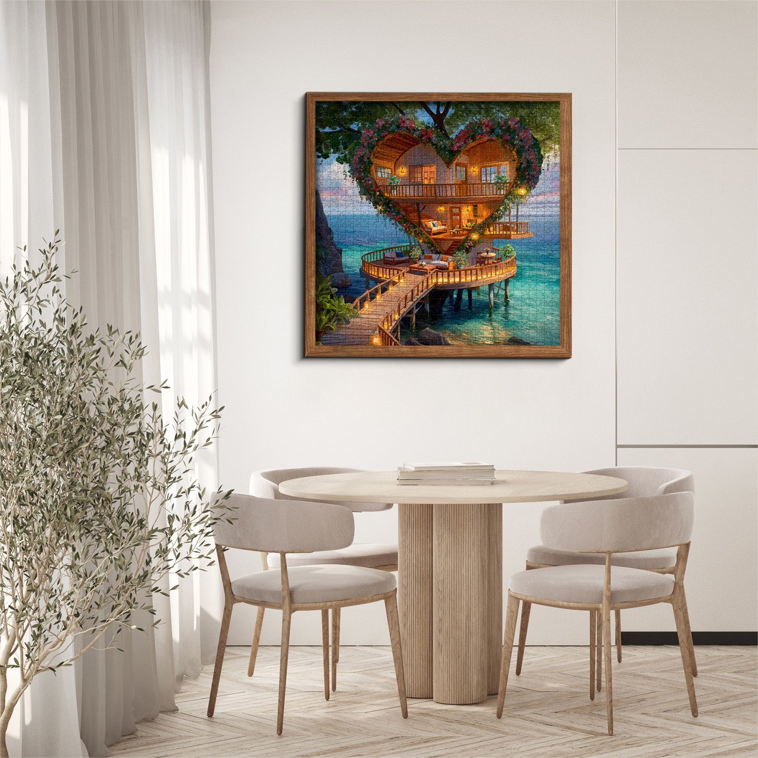 Baumhaus-Liebespuzzle 1000 Teile