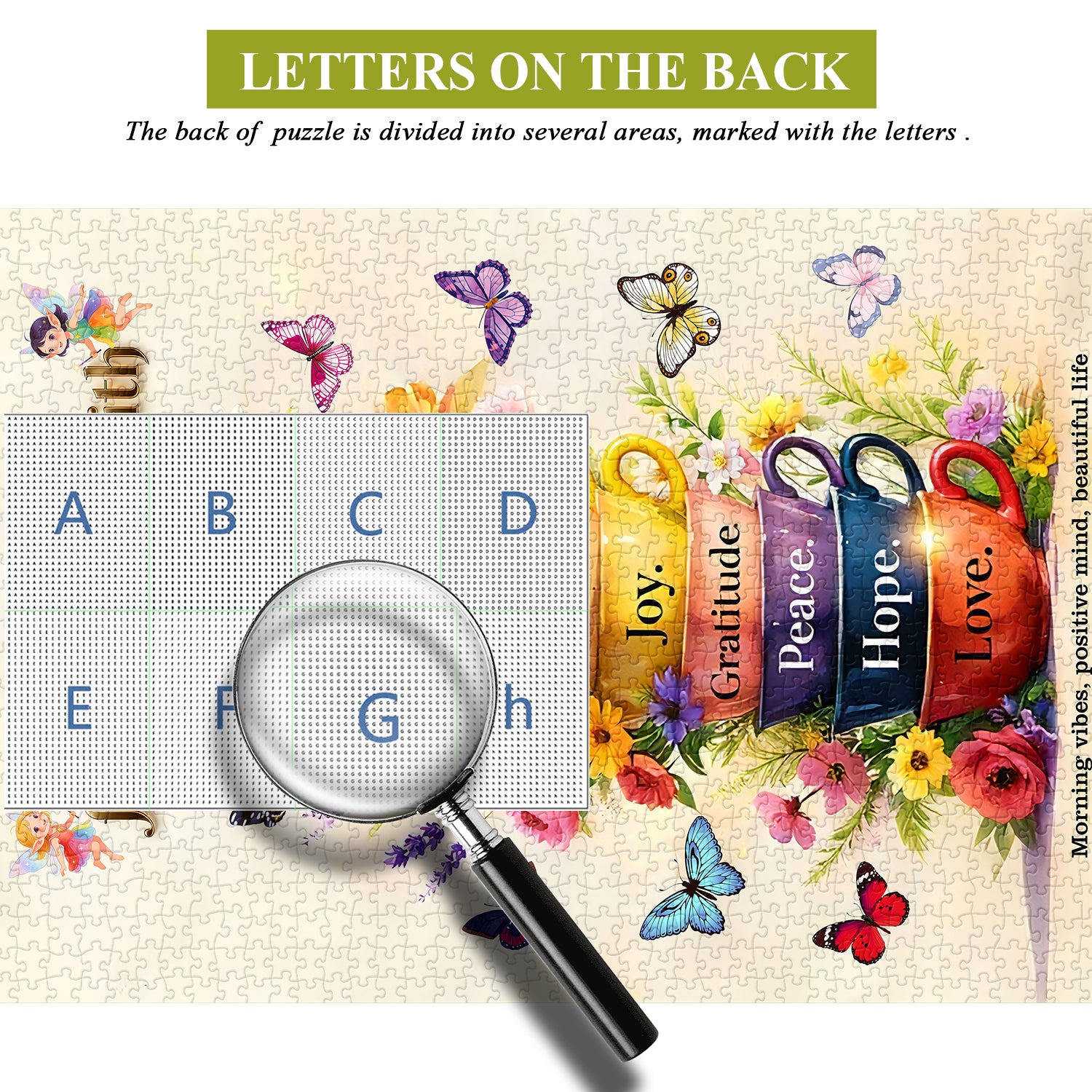 Cup of Wise Sayings Jigsaw Puzzle 1000 Pieces