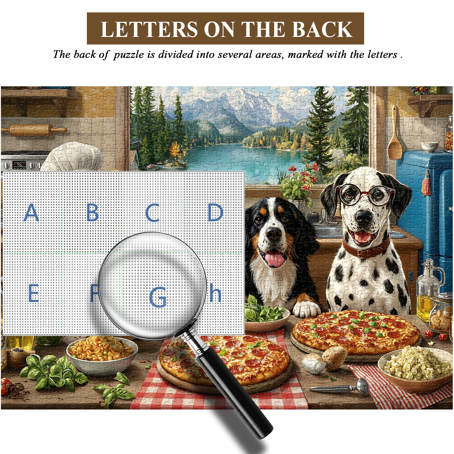Lakeside Pizza Crew Puzzle 1000 Teile