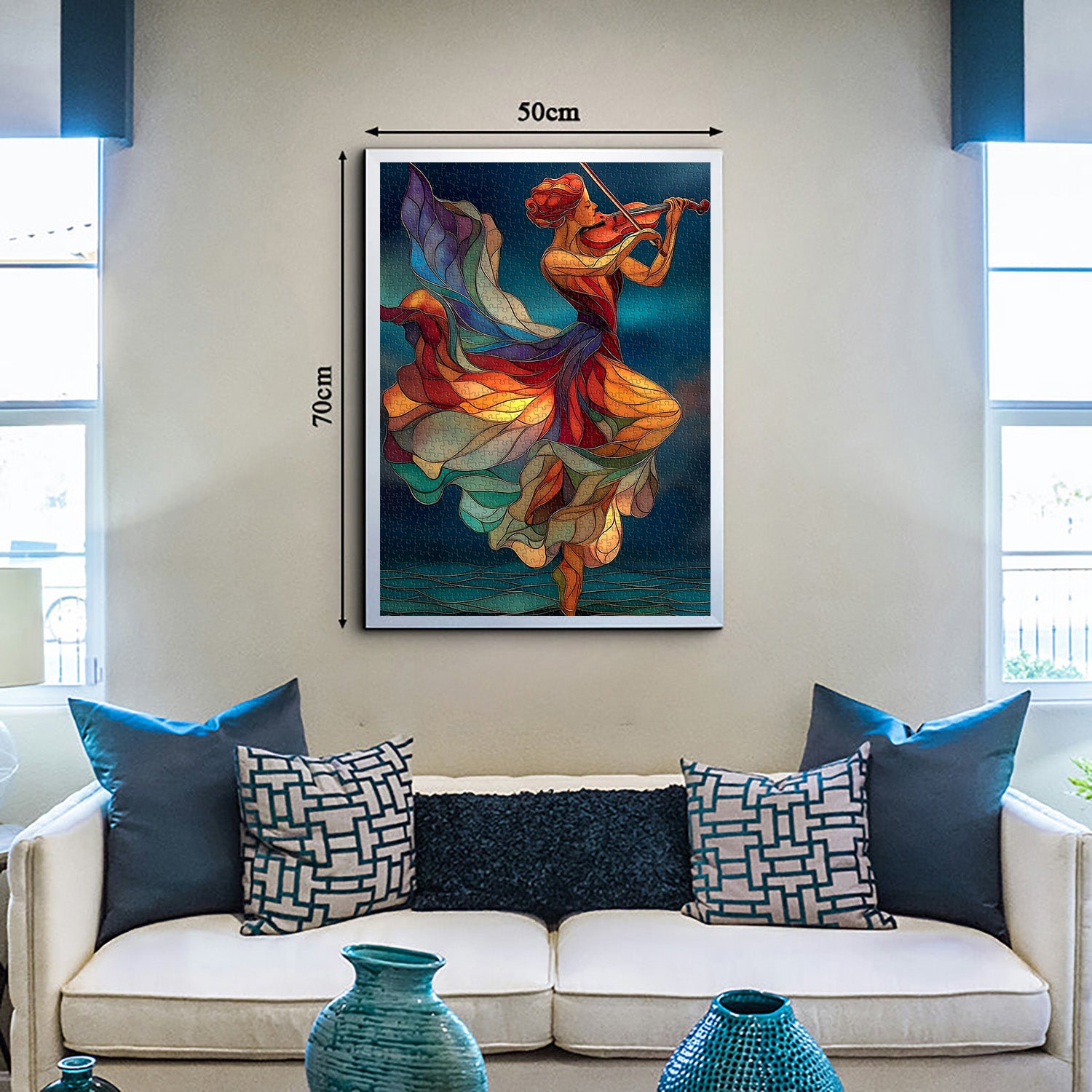 Violin Goddess Jigsaw Puzzle 1000 Pieces