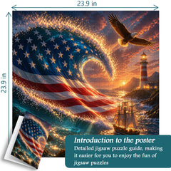 Sterne & Meer Freiheit Puzzle 1000 Teile
