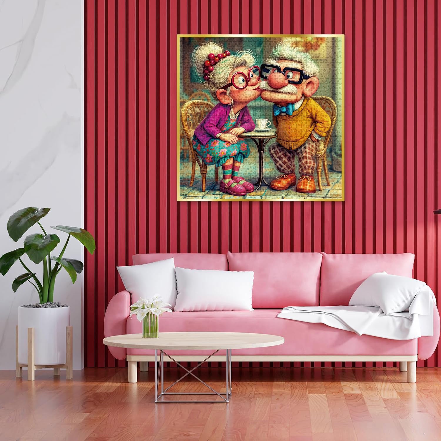 Aging Sweethearts Jigsaw Puzzle 1000 Pieces