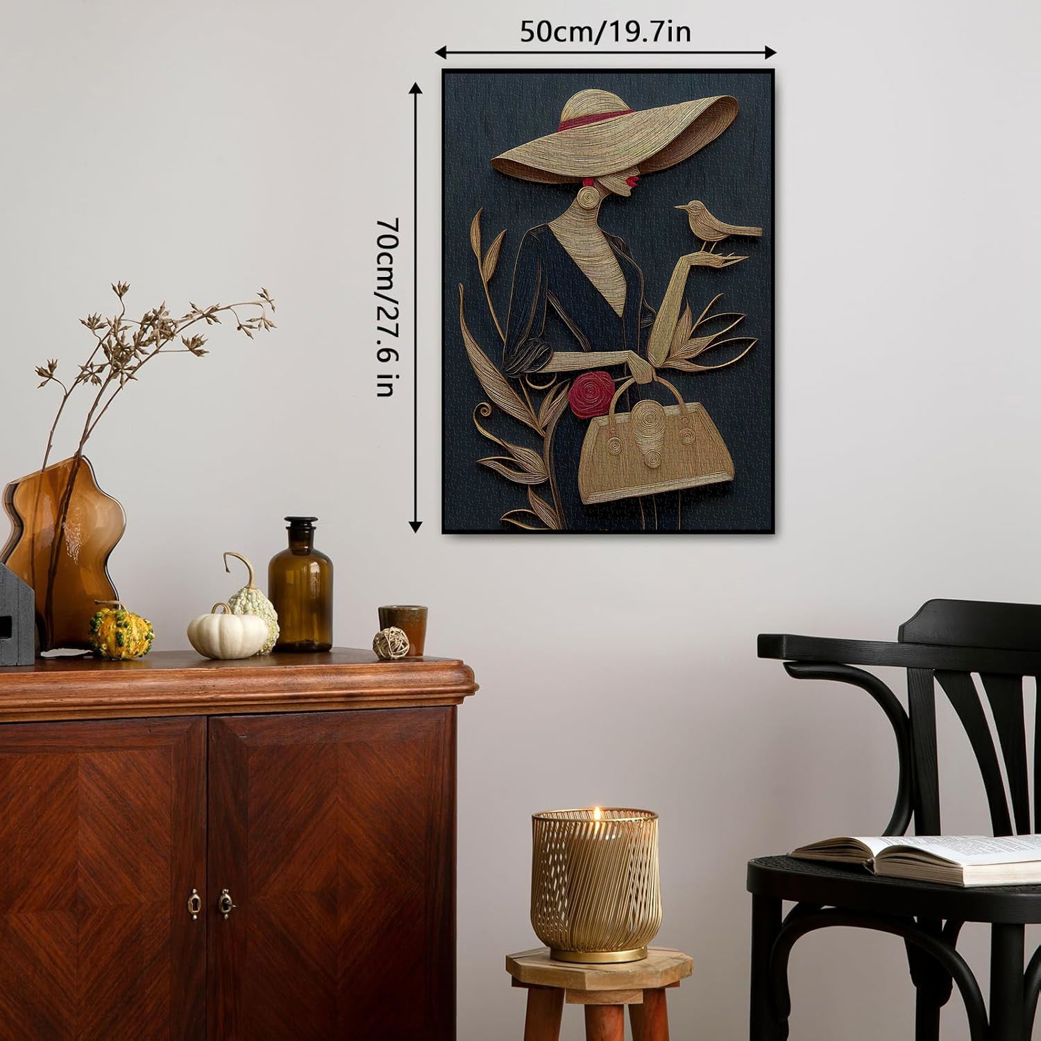 Golden Lady Jigsaw Puzzle 1000 Pieces