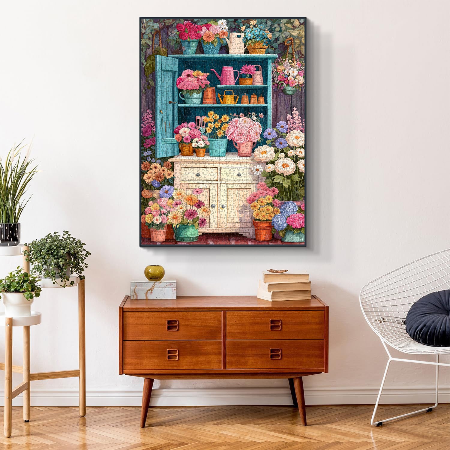 Blumenschrank-Rhythmus-Puzzle, 1000 Teile