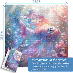 Iridescent Fish Jigsaw Puzzle 1000 Pieces