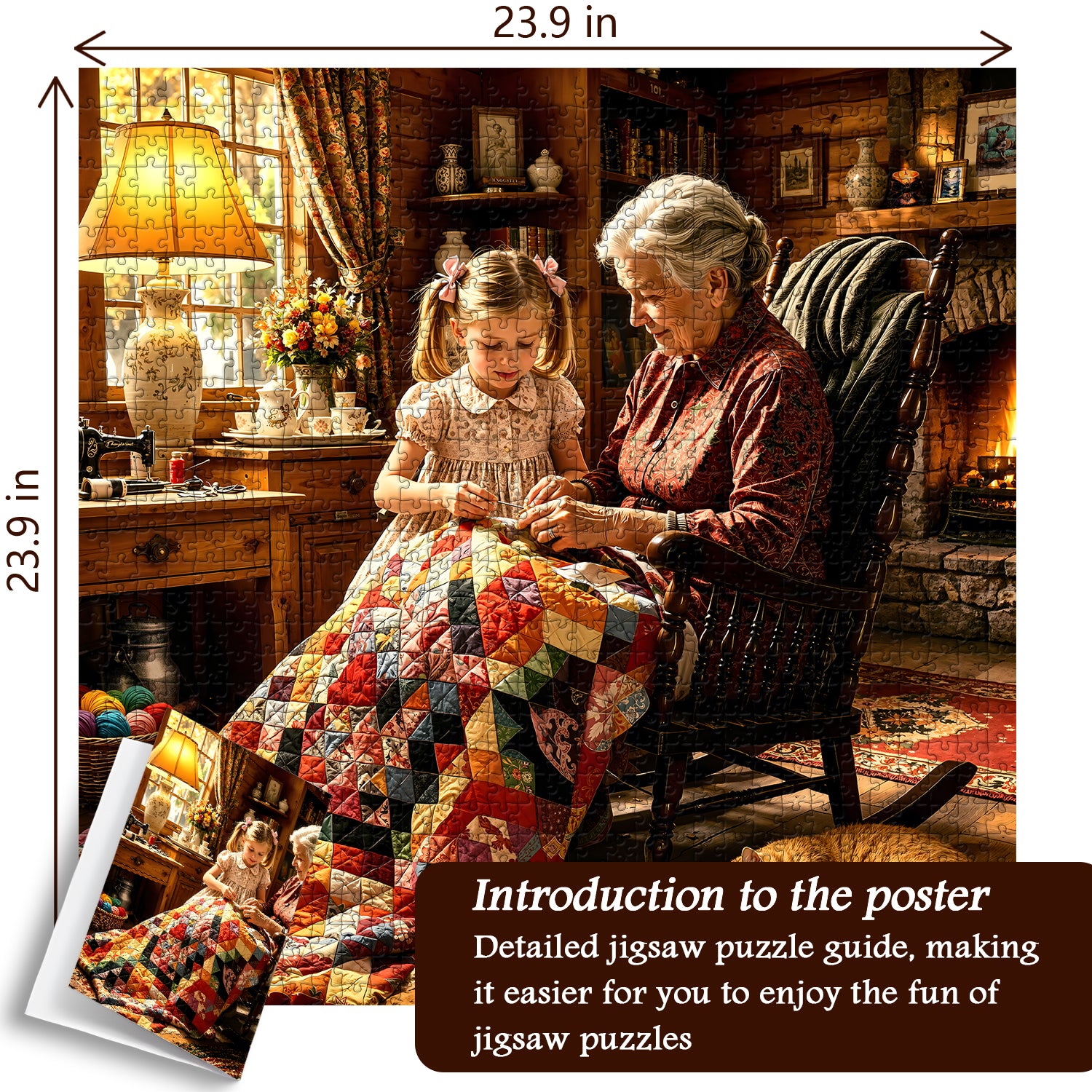 Soft Knit Memories Jigsaw Puzzle 1000 Pieces