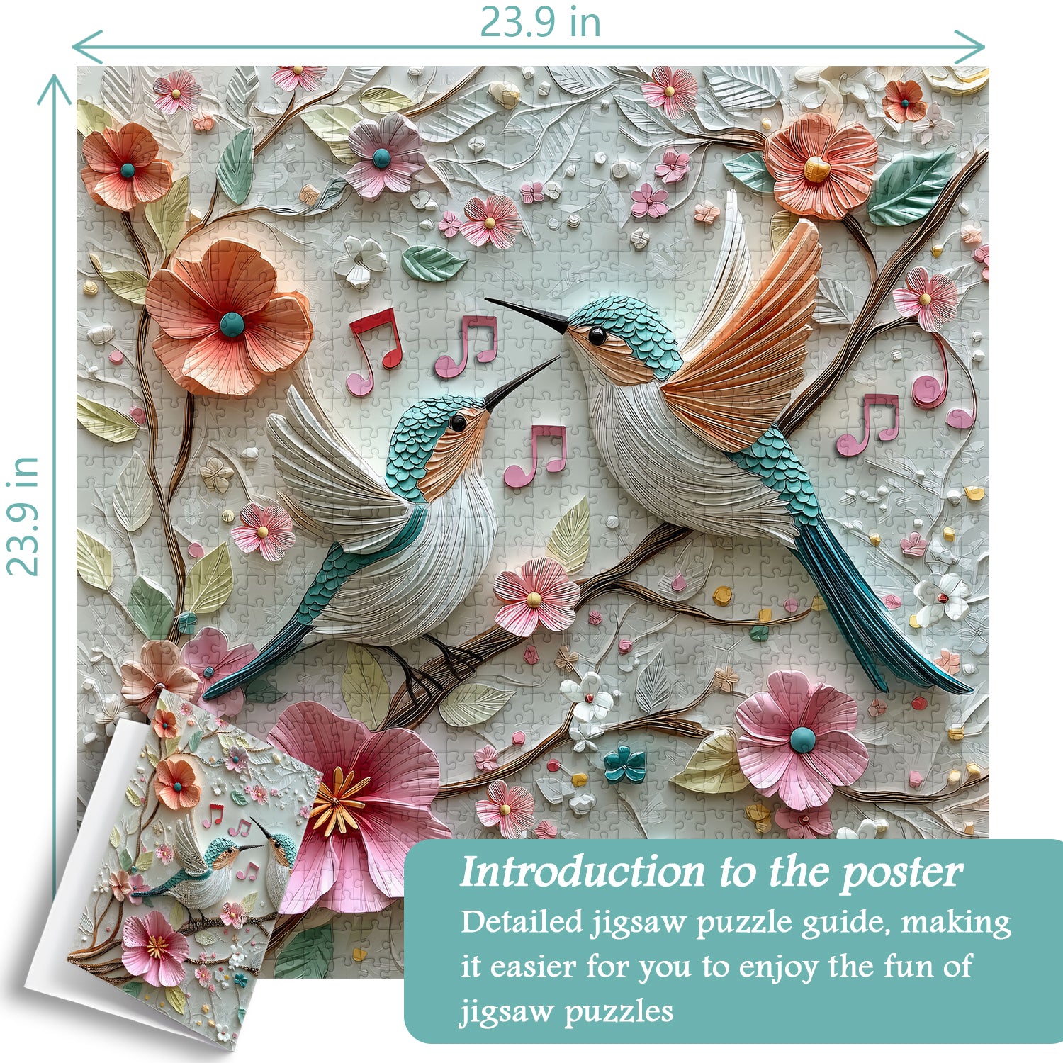 Birdsong Bloom Puzzle 1000 Teile