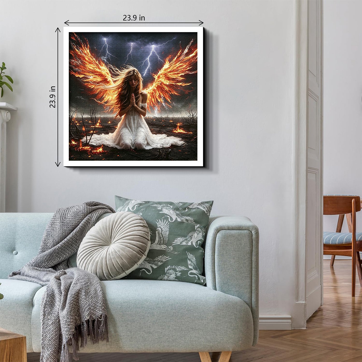 Phoenix Angel Prayer Puzzle 1000 Teile