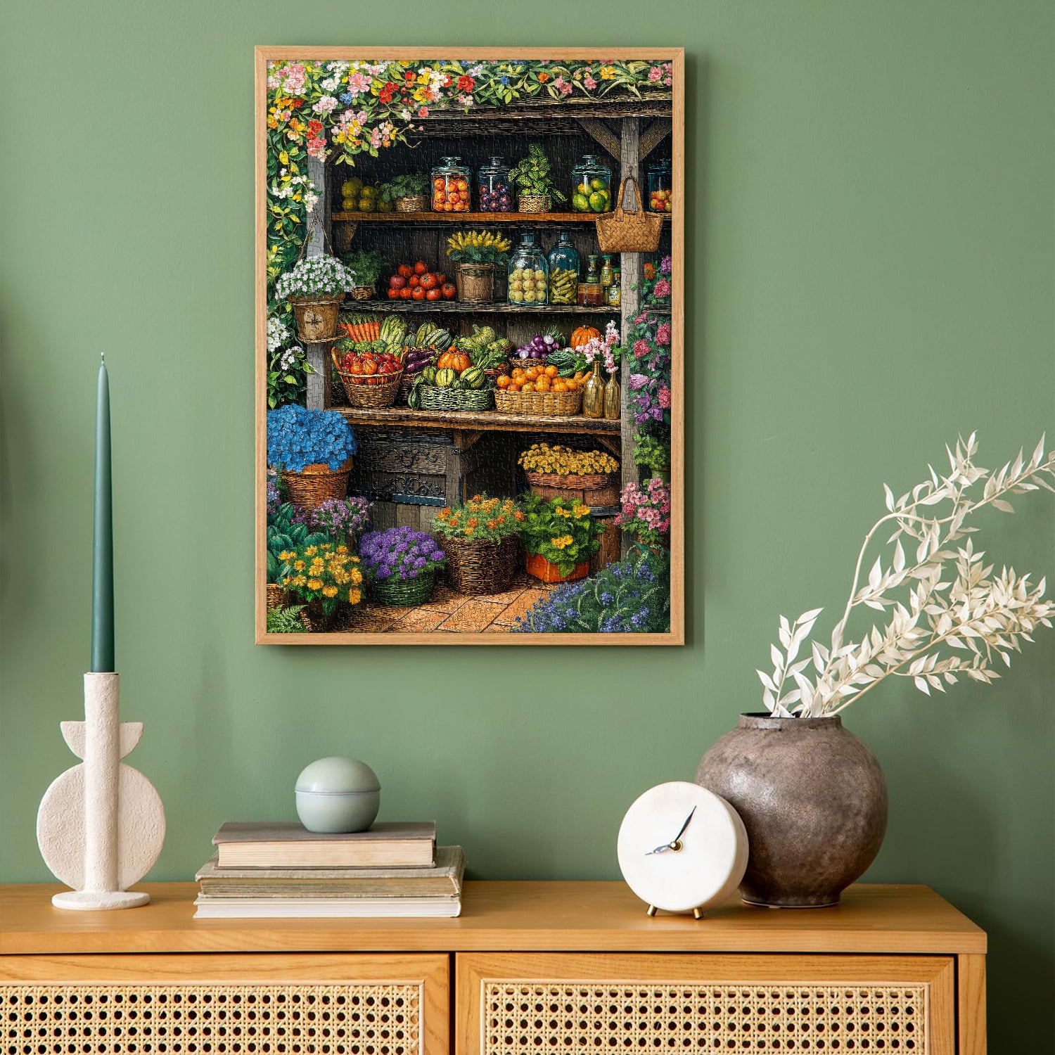 Blooms & Bounty Jigsaw Puzzle 1000 Pieces