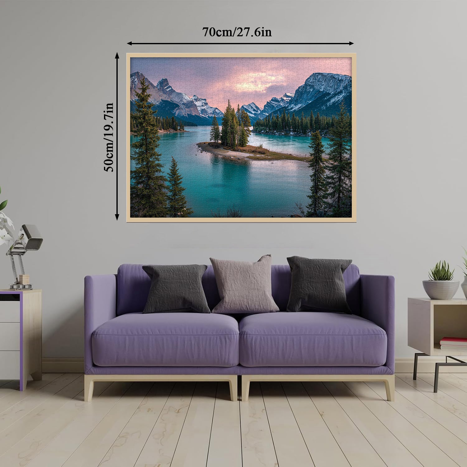 See trifft Berg-Puzzle 1000 Teile