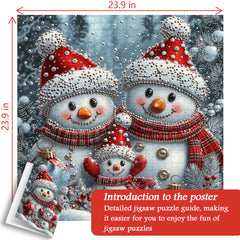 Wintertime Perle Sparkle Puzzle 1000 Stücke