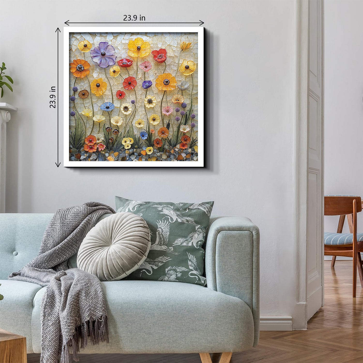 Wildflower Glass Art s Puzzle 1000 Teile