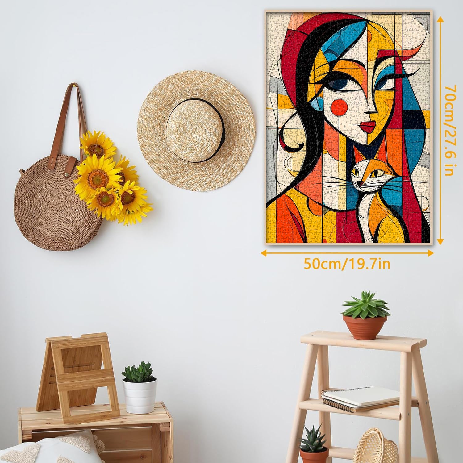 Puzzle mit geometrischem Rhythmus, 1000 Teile