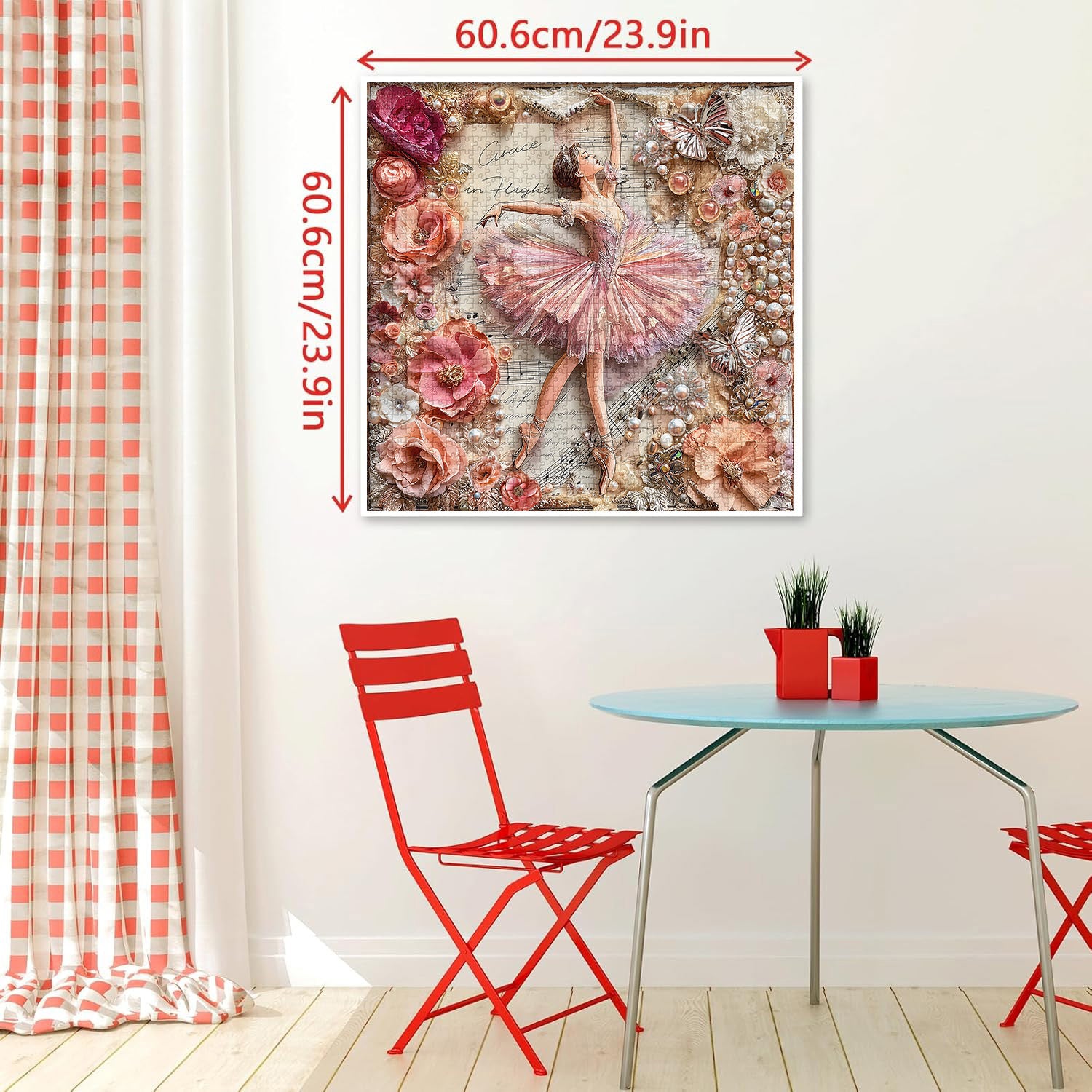 Blumentanz-Grace-Puzzle 1000 Teile