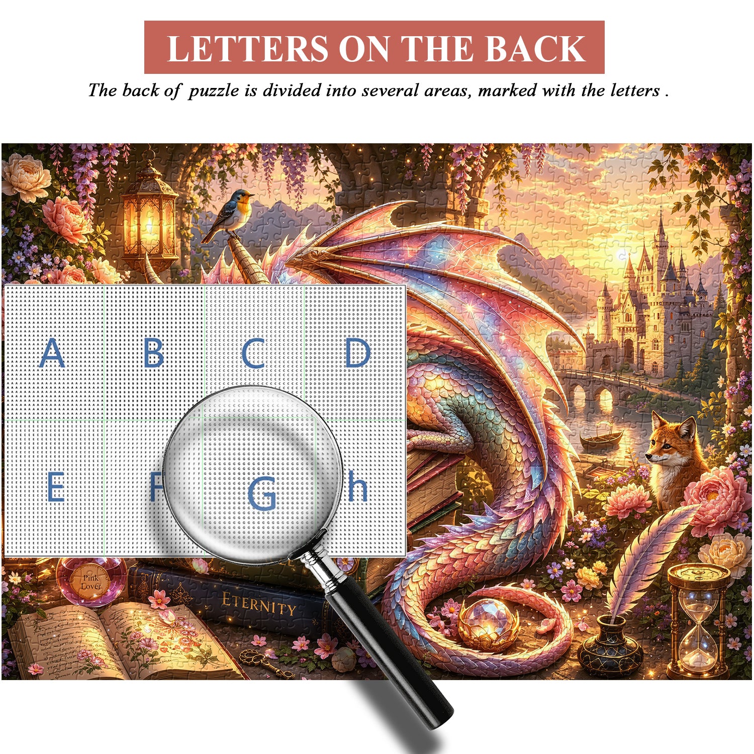 Dusklight Dragon Jigsaw Puzzle 1000 Pieces