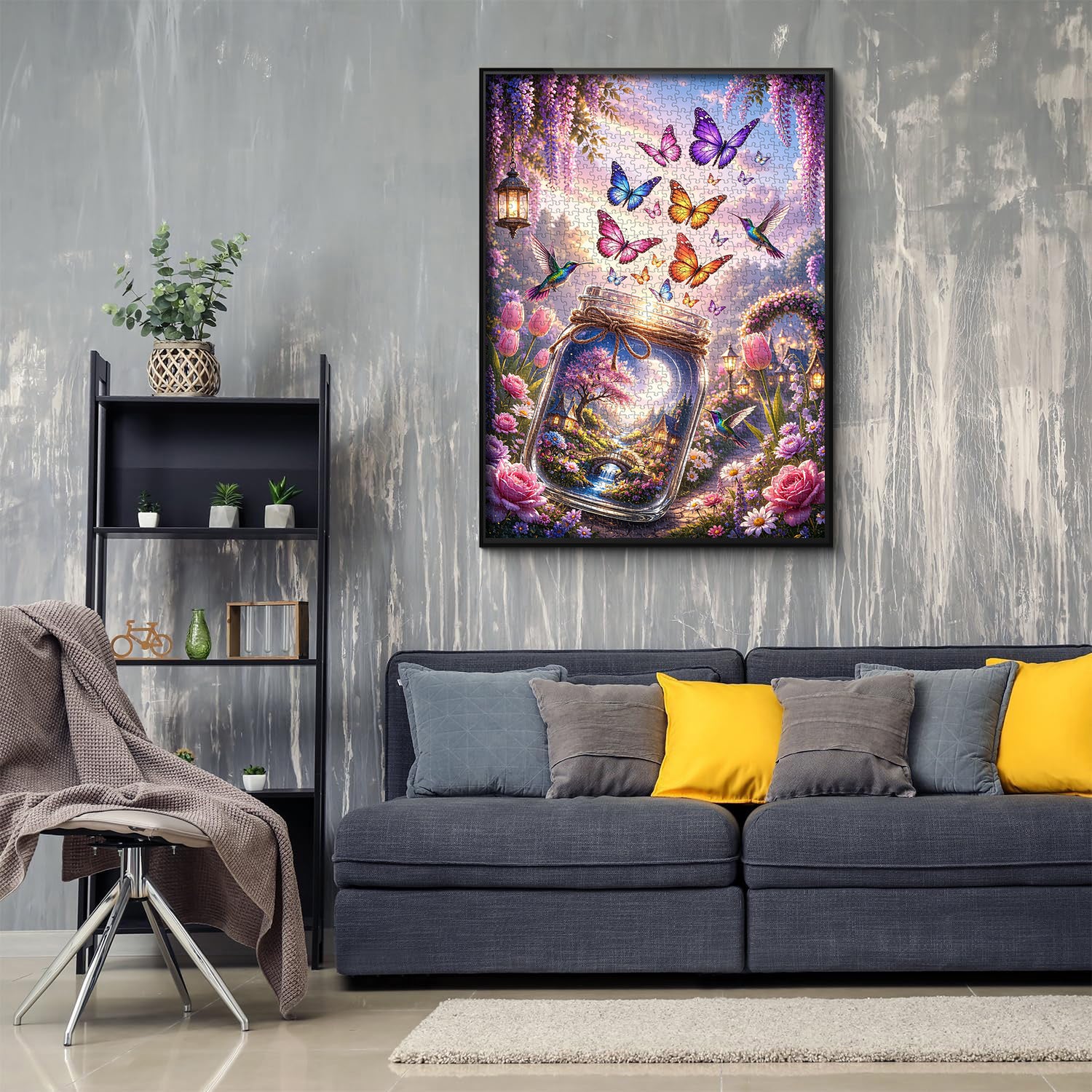 Butterfly Jar Dreamland Jigsaw Puzzle 1000 Pieces