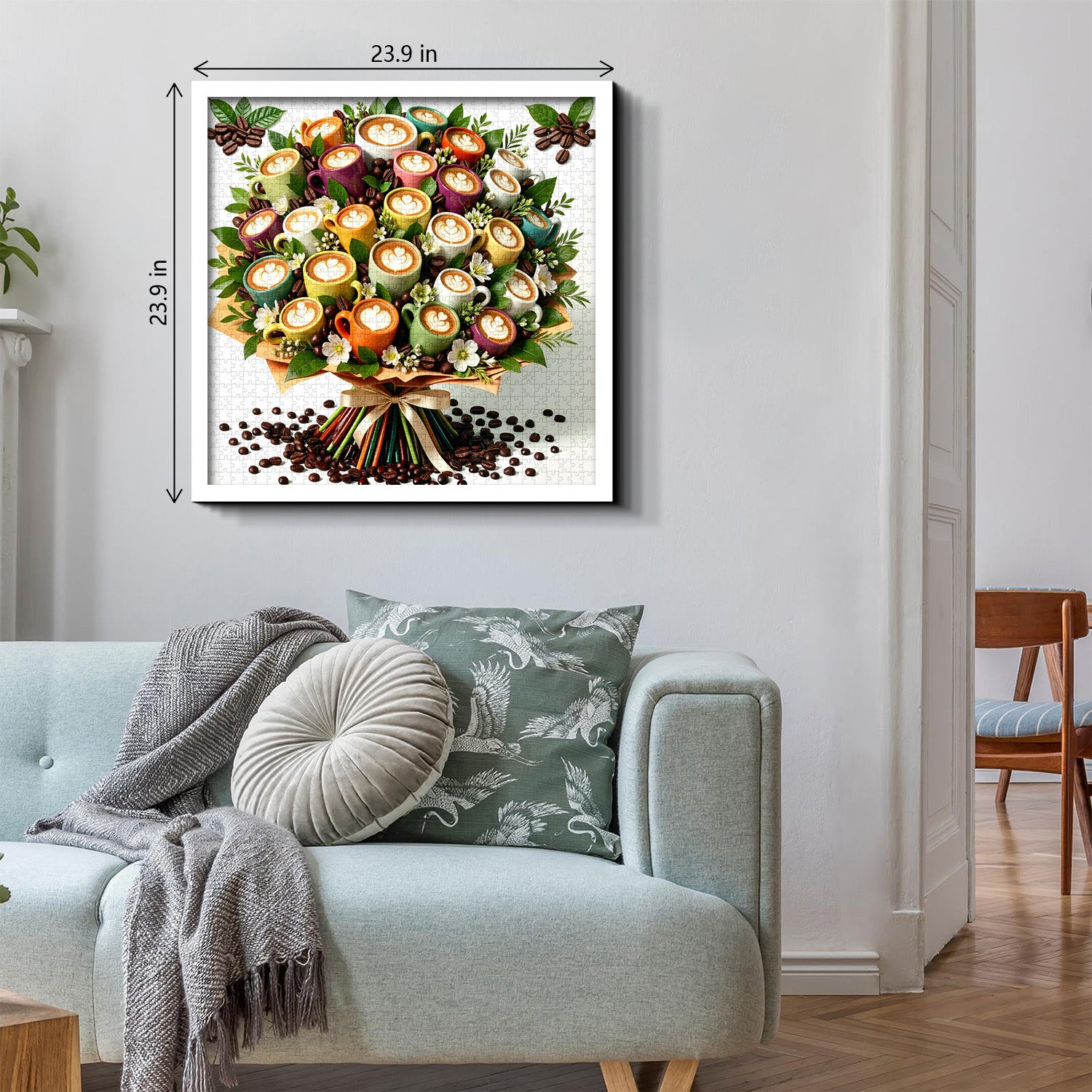 Coffee Cup Bouquet Jigsaw Puzzle 1000 Pieces