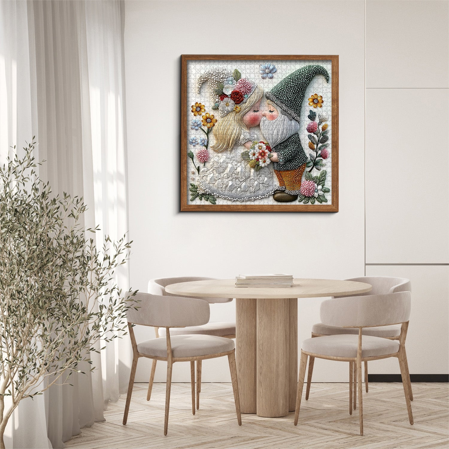 Verliebte Zwerge Puzzle 1000 Teile