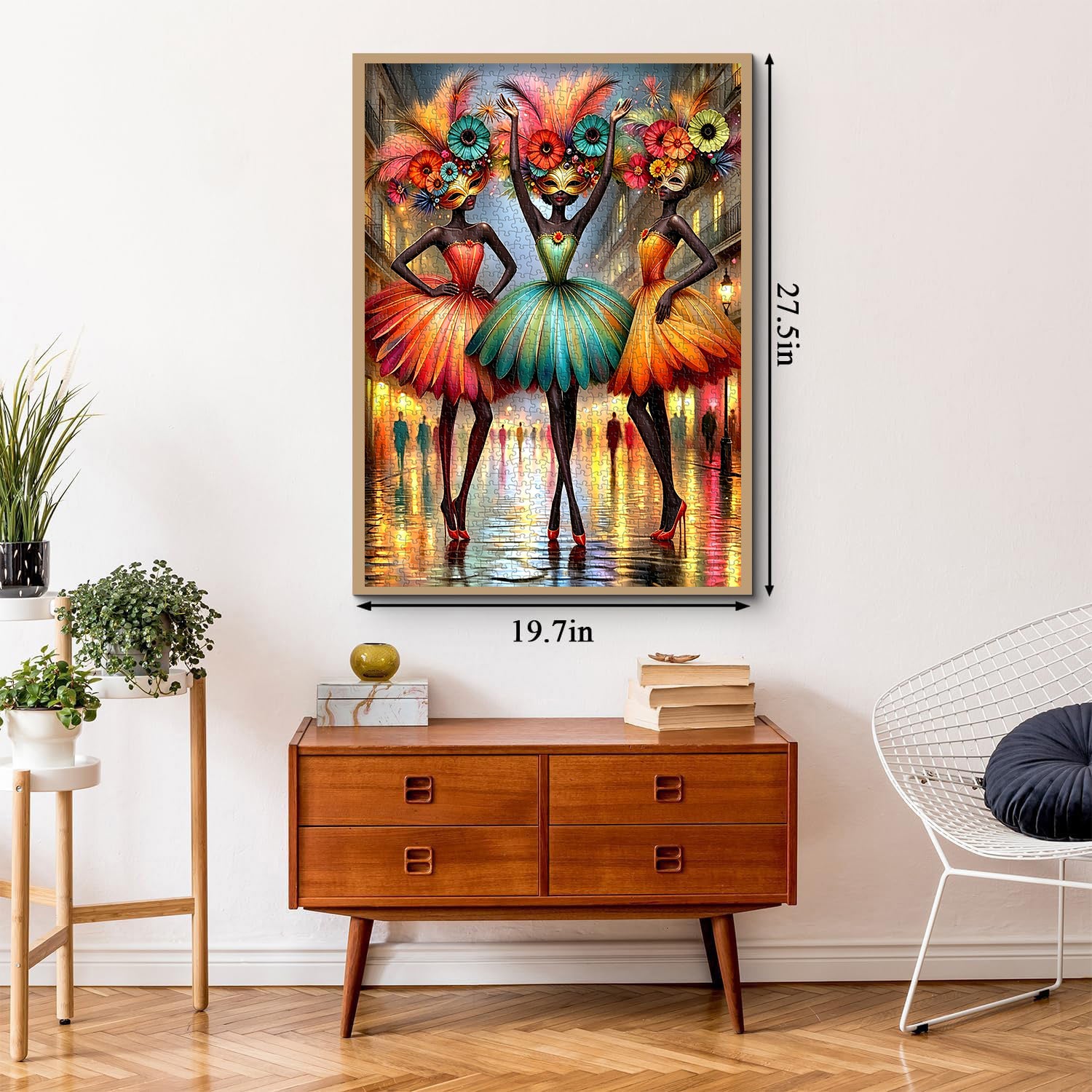 Carnival Dancers Jigsaw Puzzle 1000 Pieces