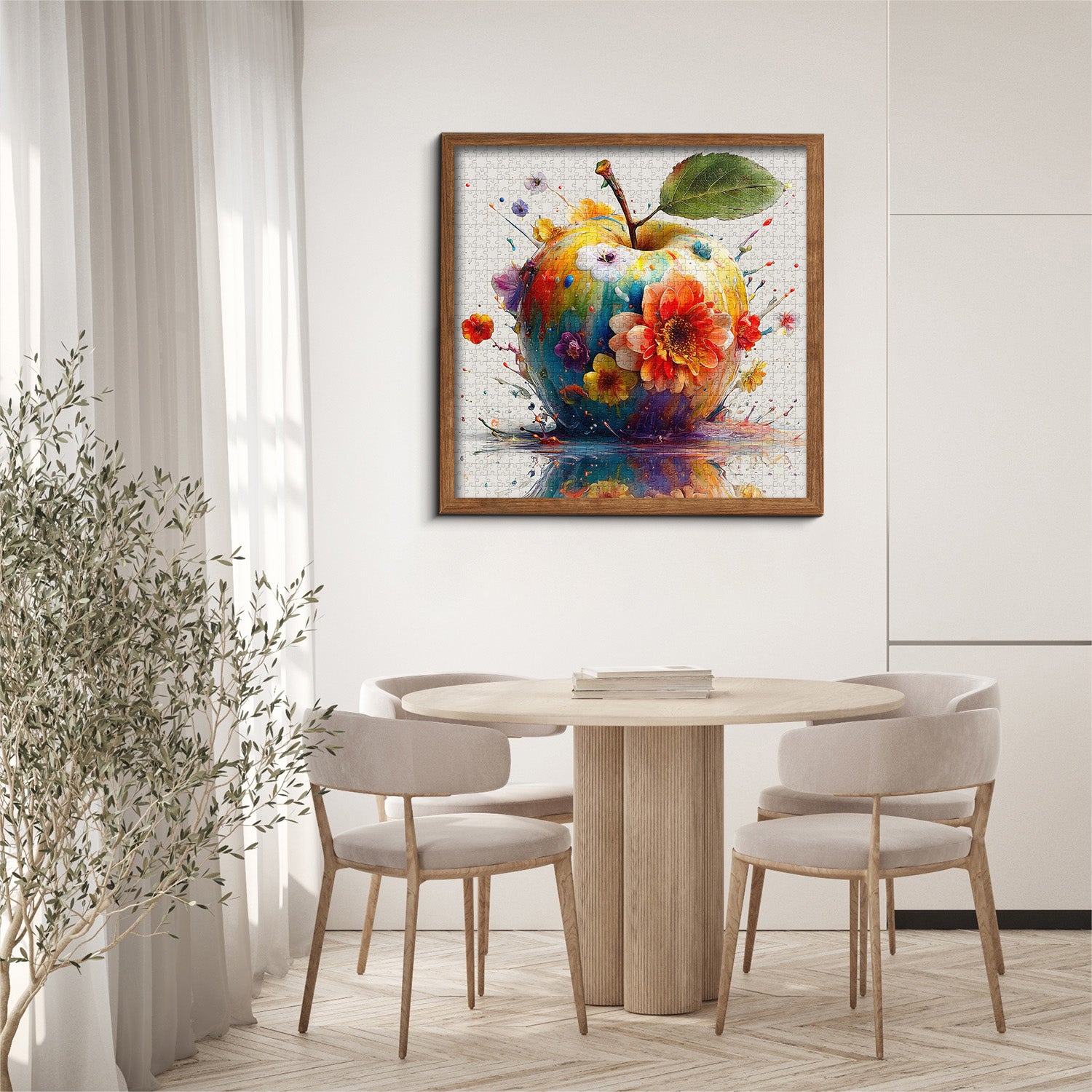 Blooming Color Apple Jigsaw Puzzle 1000 Pieces