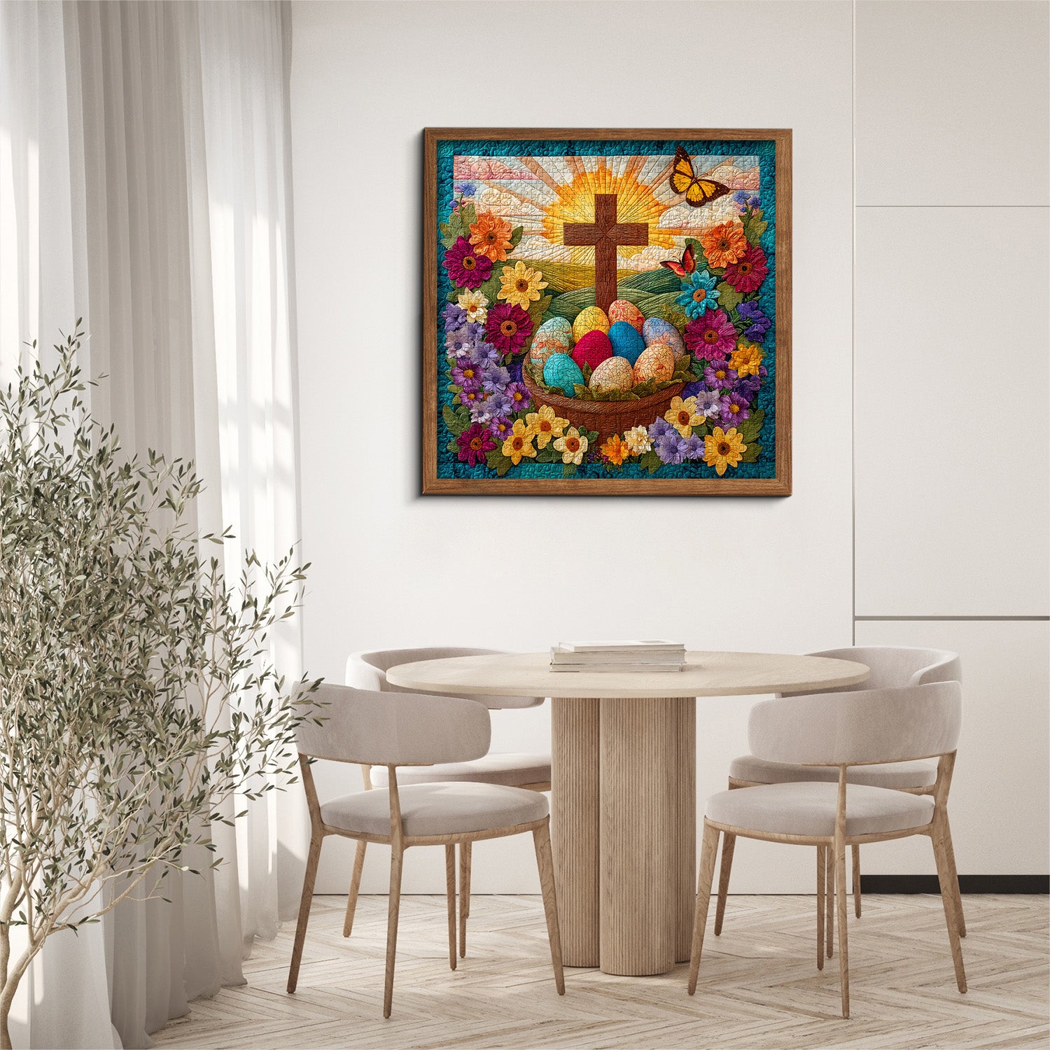 Ostereier und Kreuz-Puzzle, 1000 Teile