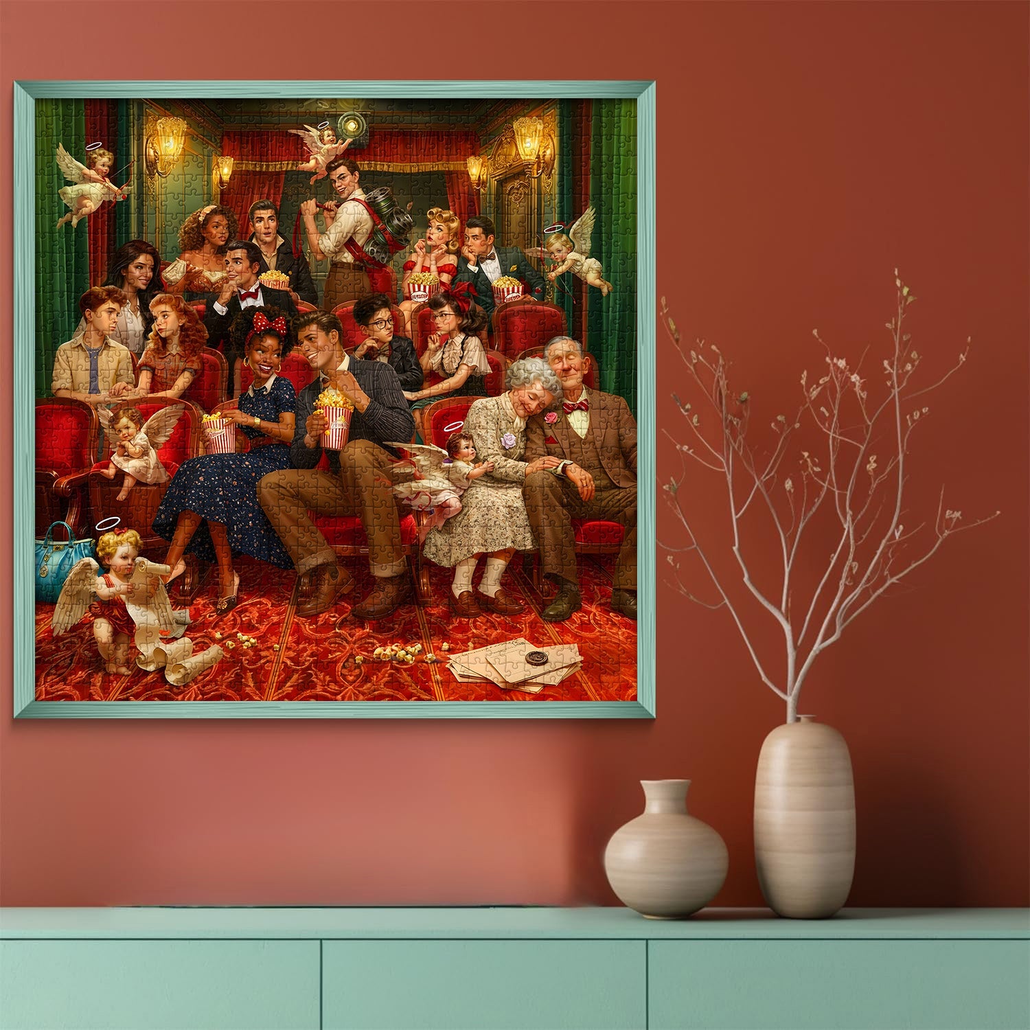 Vintage Cinema Joy Puzzle 1000 Teile