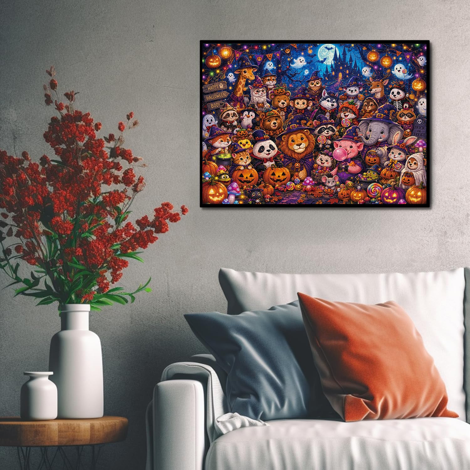 Animal Carnival Night Jigsaw Puzzle 1000 Pieces