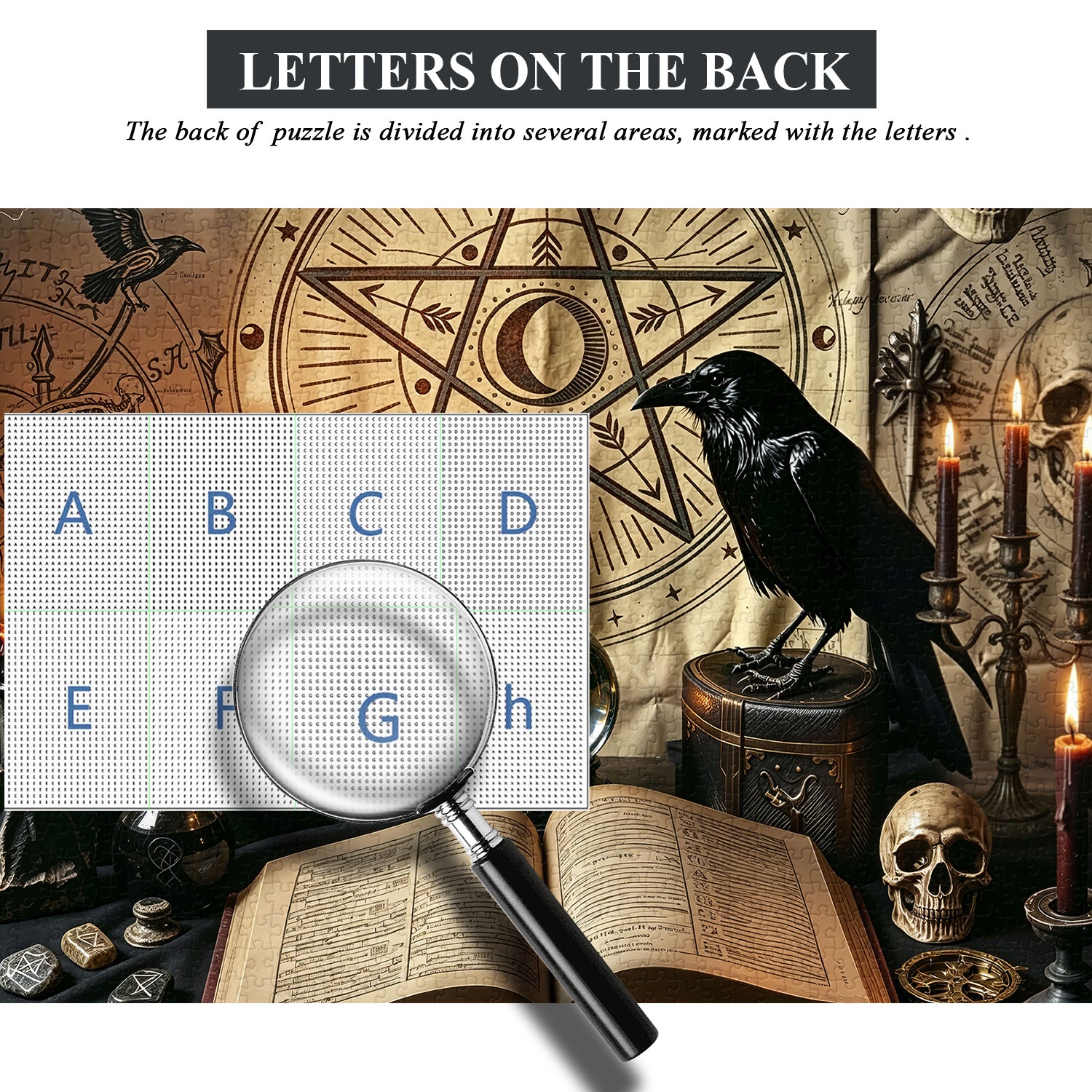 Raven Arcana Puzzle 1000 Teile