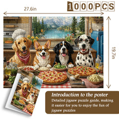Lakeside Pizza Crew Puzzle 1000 Teile