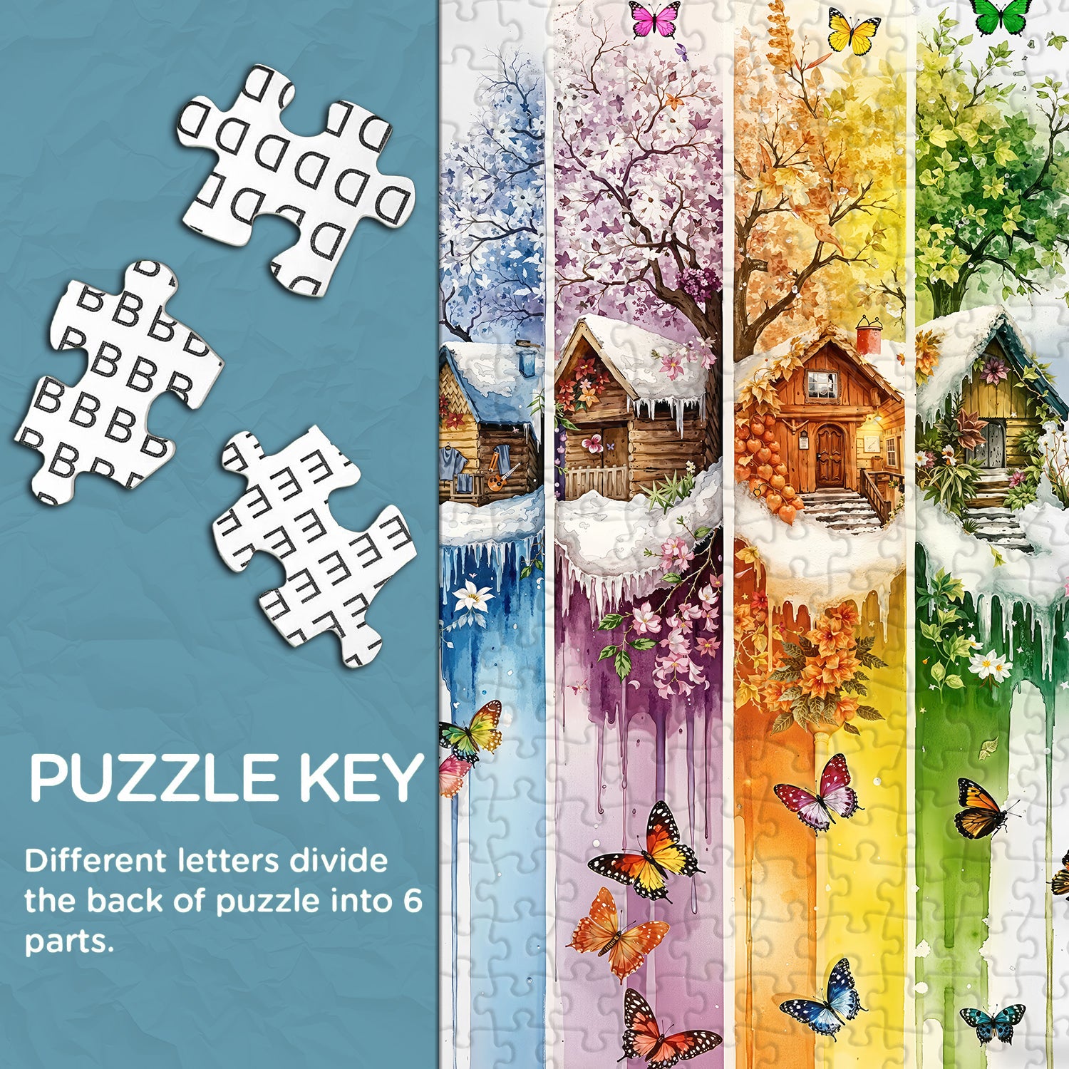 Nature's Palette Puzzle 1000 Teile