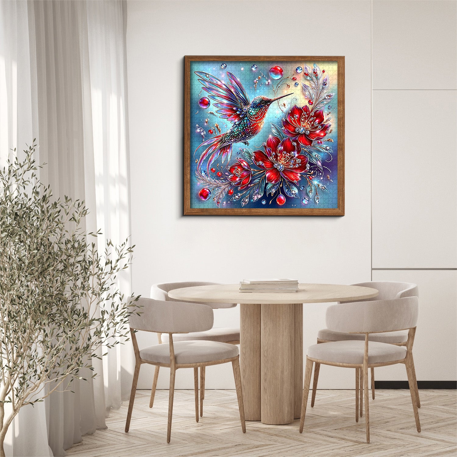Edelstein-Kolibri-Puzzle 1000 Teile