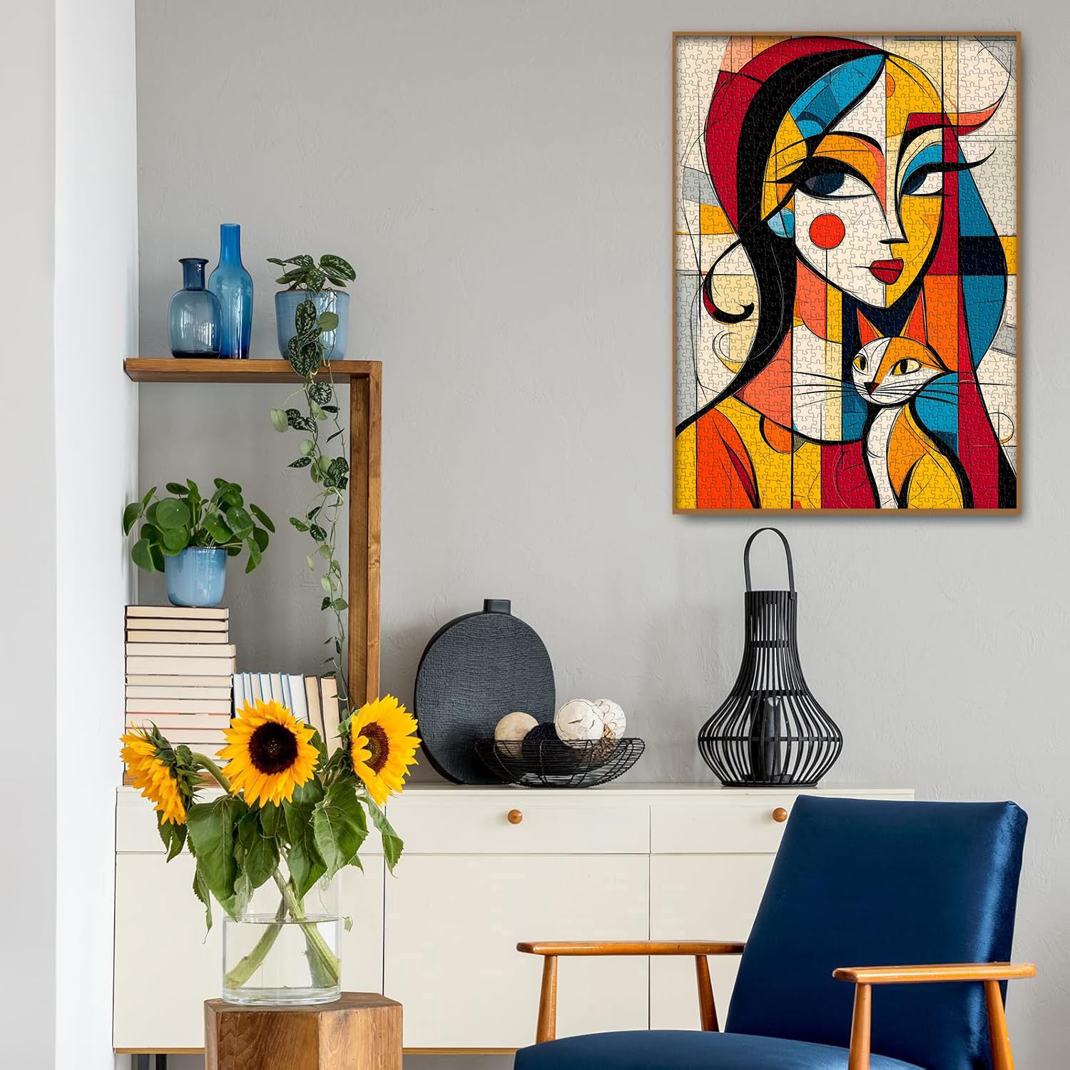 Puzzle mit geometrischem Rhythmus, 1000 Teile