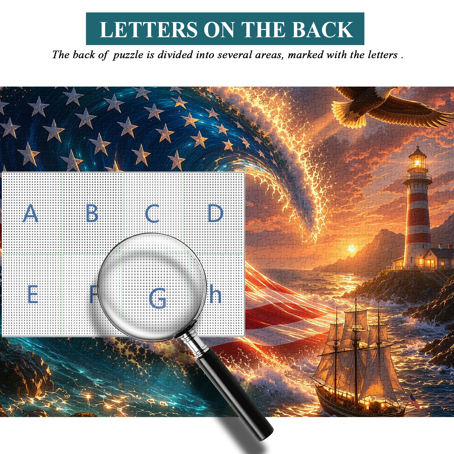 Sterne & Meer Freiheit Puzzle 1000 Teile