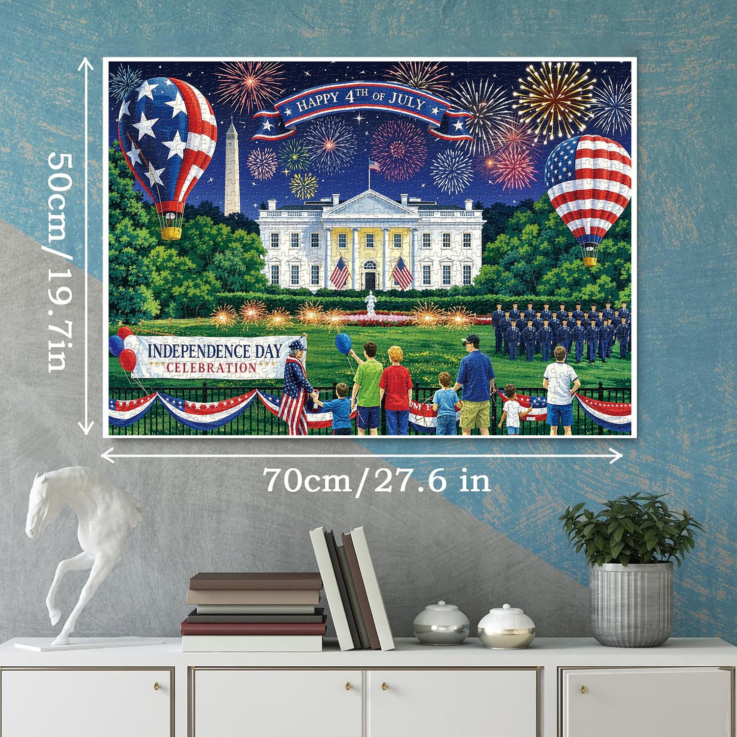 Liberty in Bloom Jigsaw Puzzle 1000 Pieces