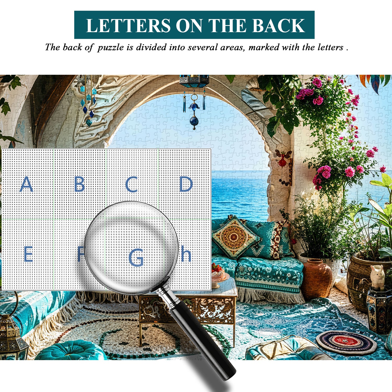 Seaside Blue Haven Jigsaw Puzzle 1000 Pieces