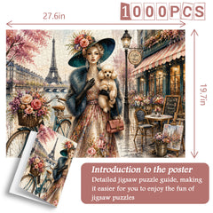 Paris Floral Breeze Puzzle 1000 Teile
