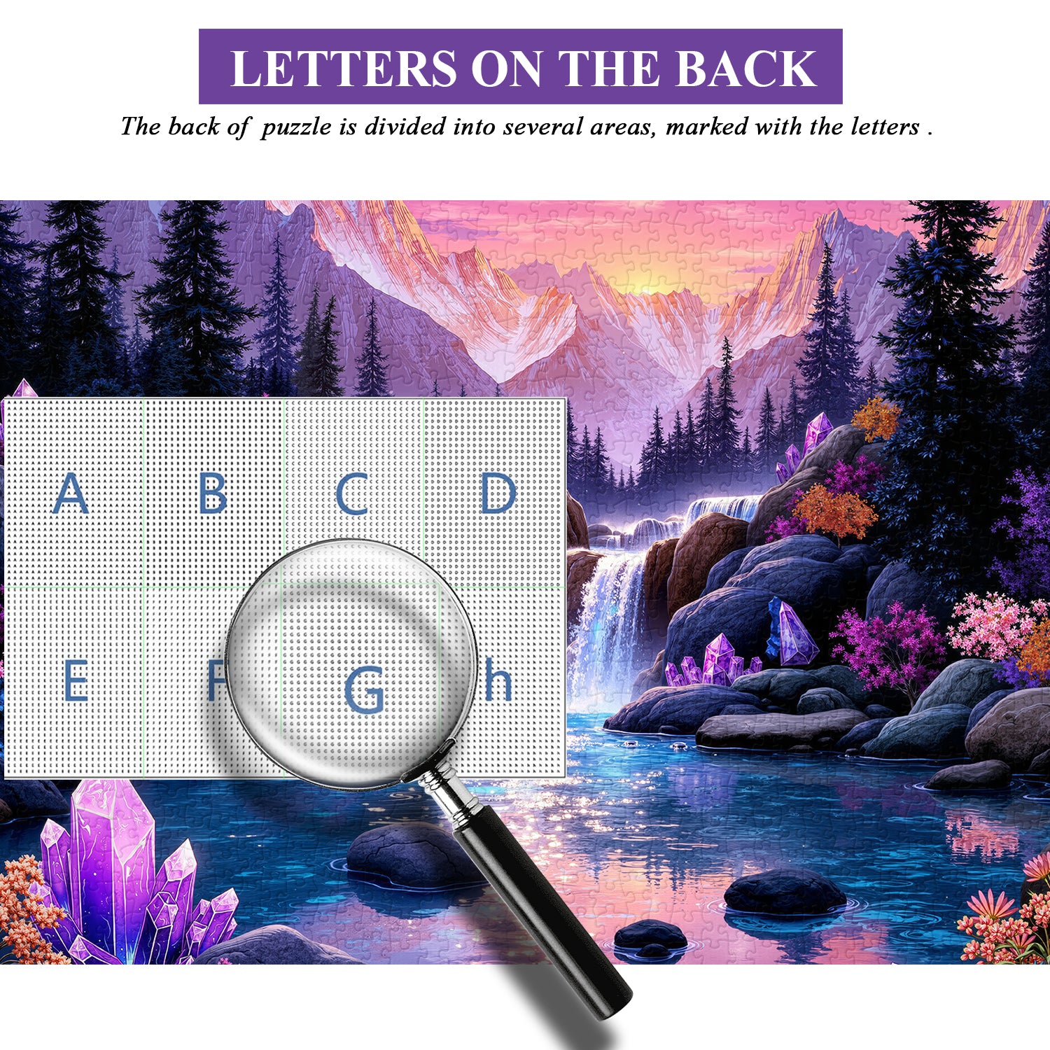 Amethyst Secret Realm Puzzle 1000 Teile
