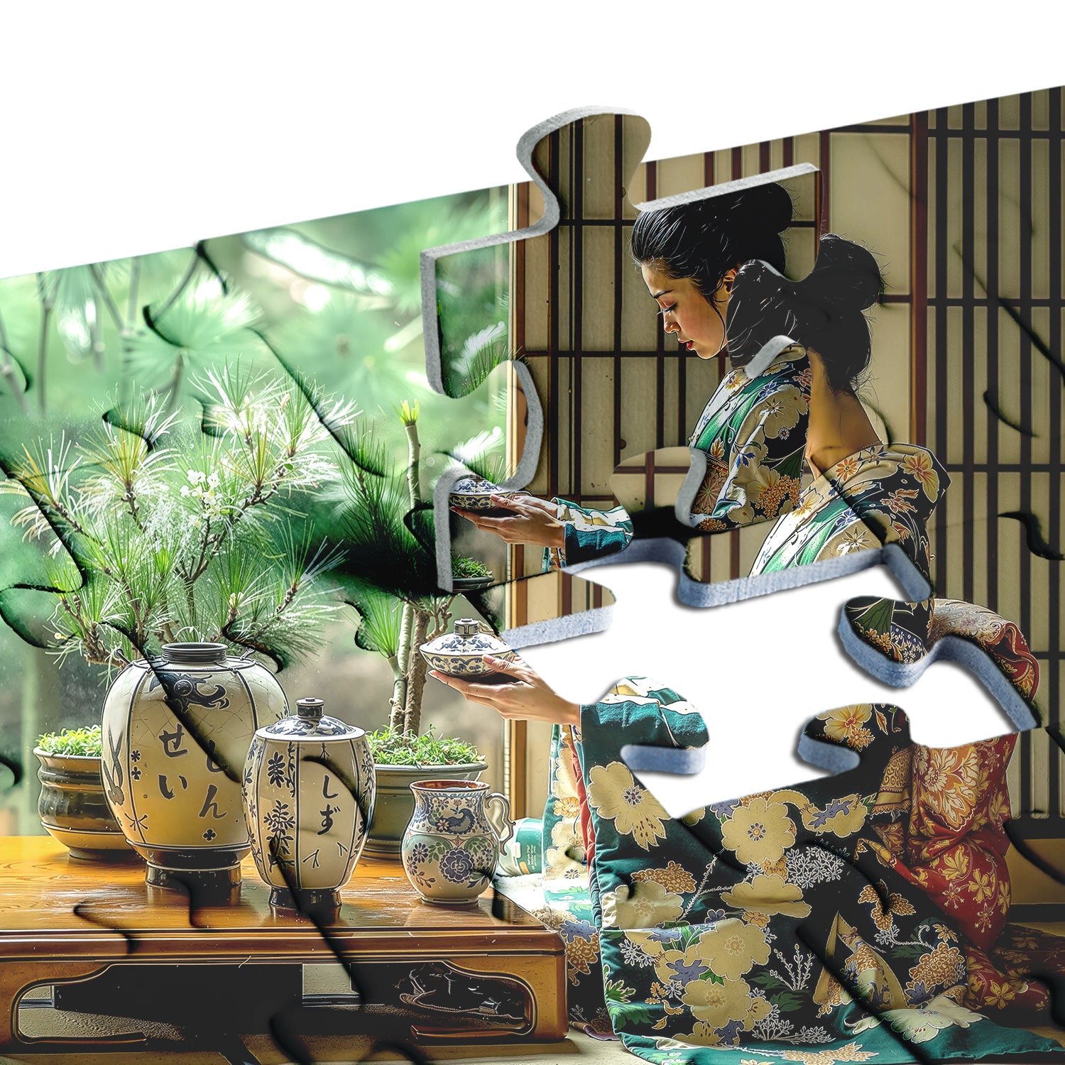 Stille Eleganz Puzzle 1000 Teile