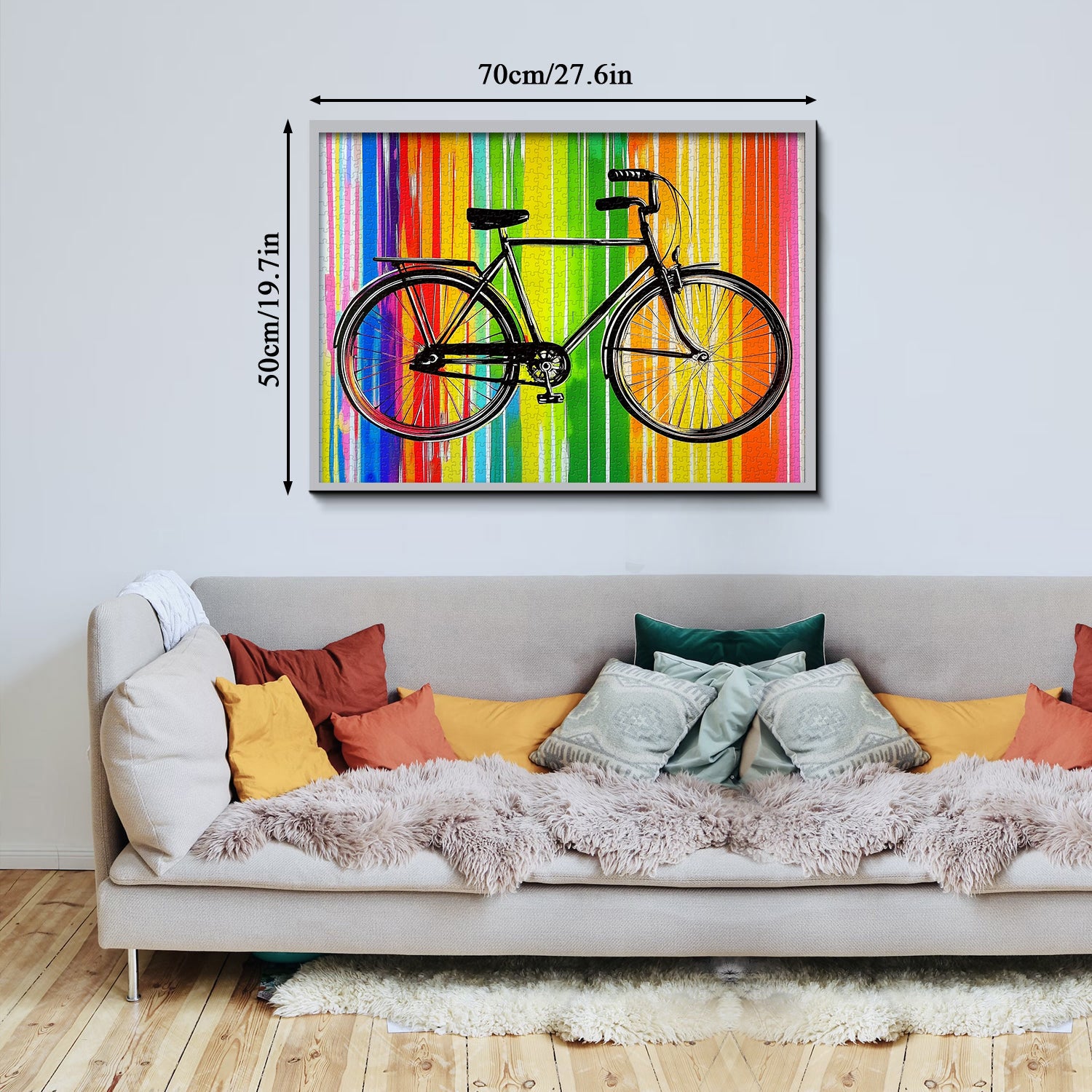 Glänzendes Pedal-Puzzle 1000 Teile