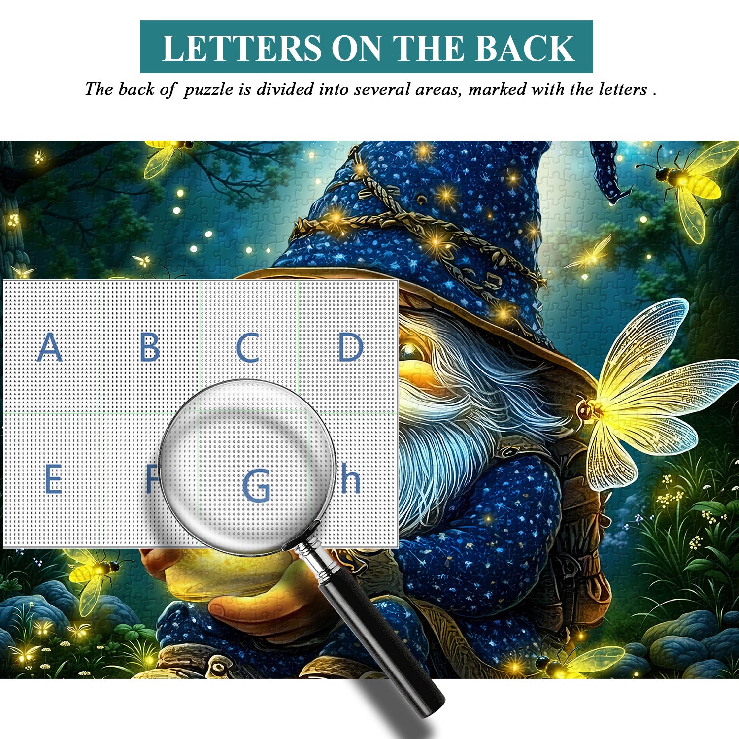 Das Glühen des Waldzwergs ist ein 1000-teiliges Puzzle