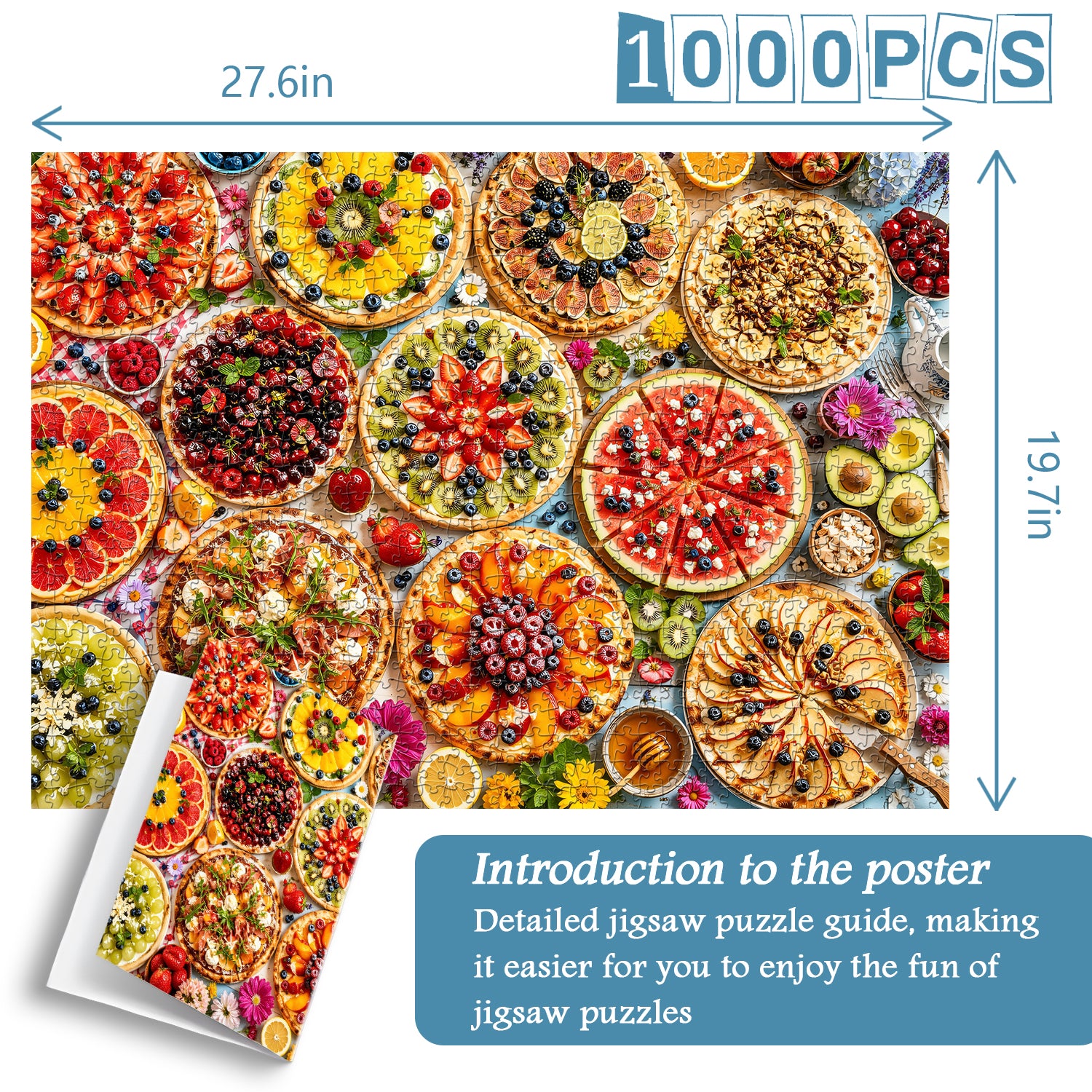 Fruit Platter Jigsaw Puzzle 1000 Pieces