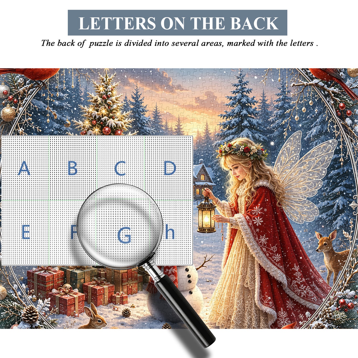 Winter Fairy Glow Jigsaw Puzzle 1000 Pieces