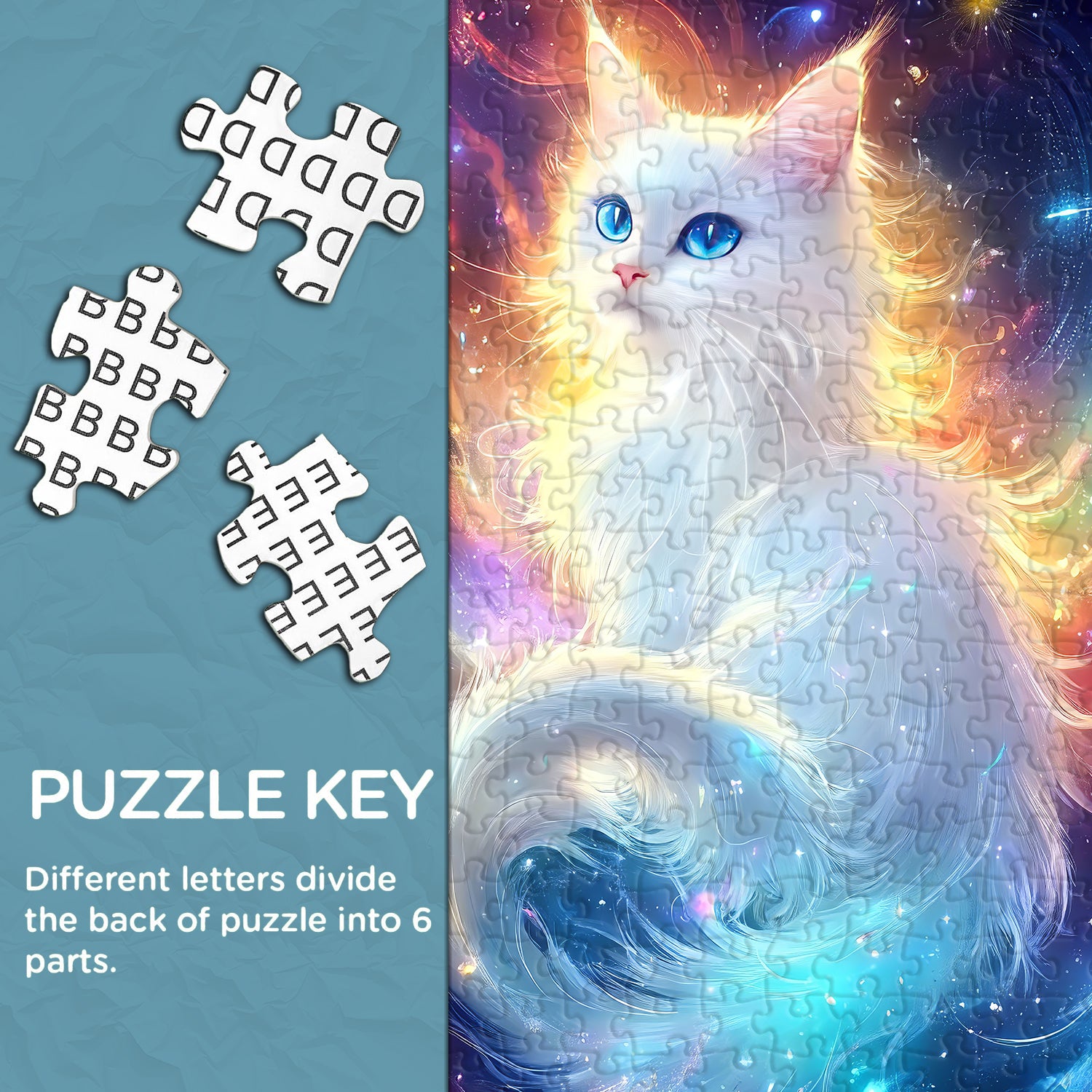 Stardust Cat Puzzle 1000 Teile