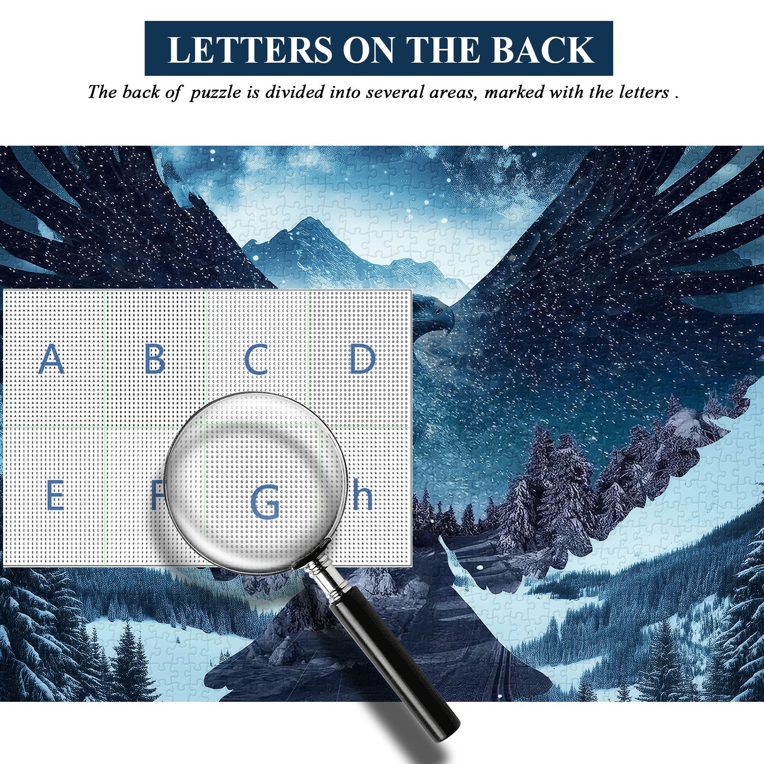 Frosty Summit Soar Jigsaw Puzzle 1000 Stücke