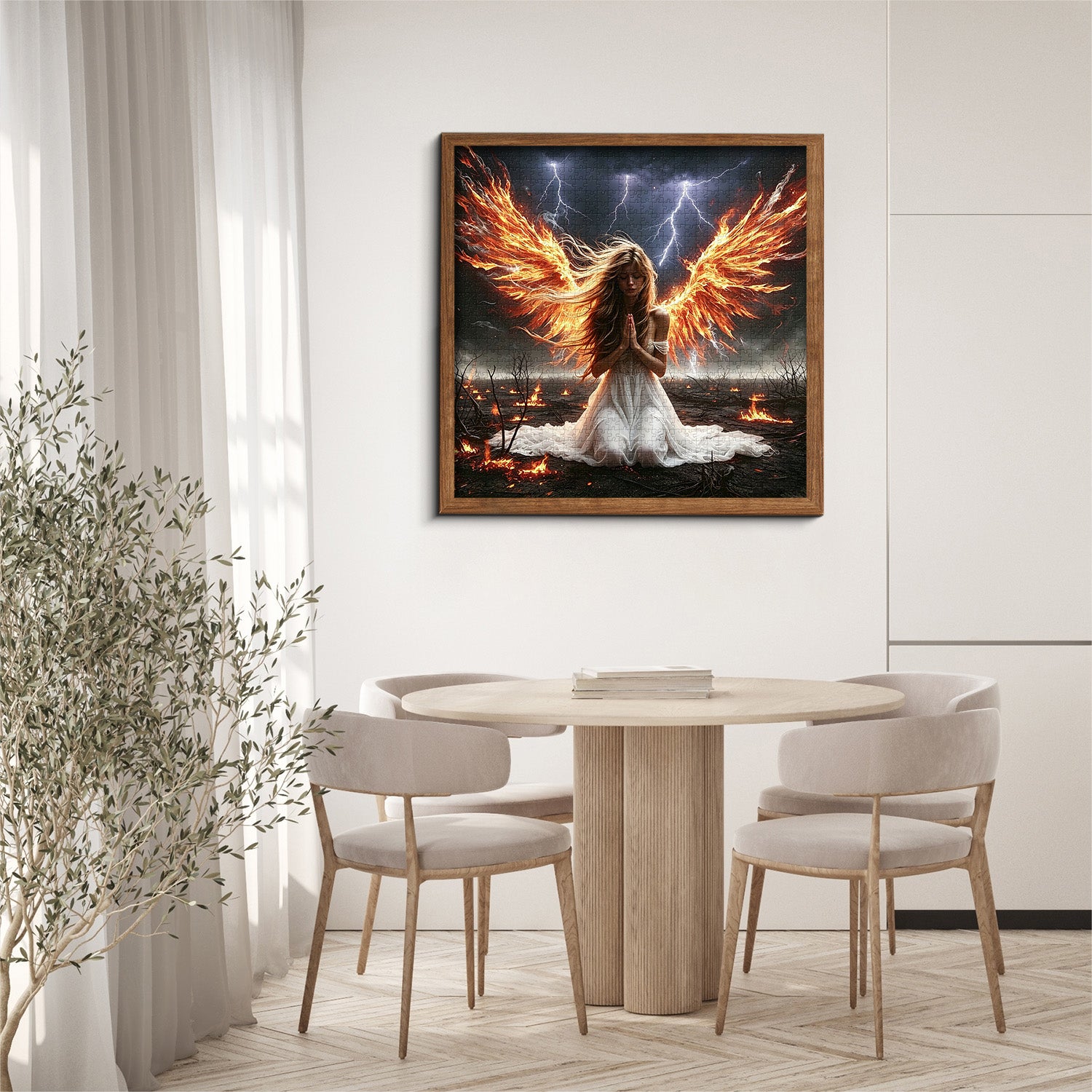 Phoenix Angel Prayer Puzzle 1000 Teile