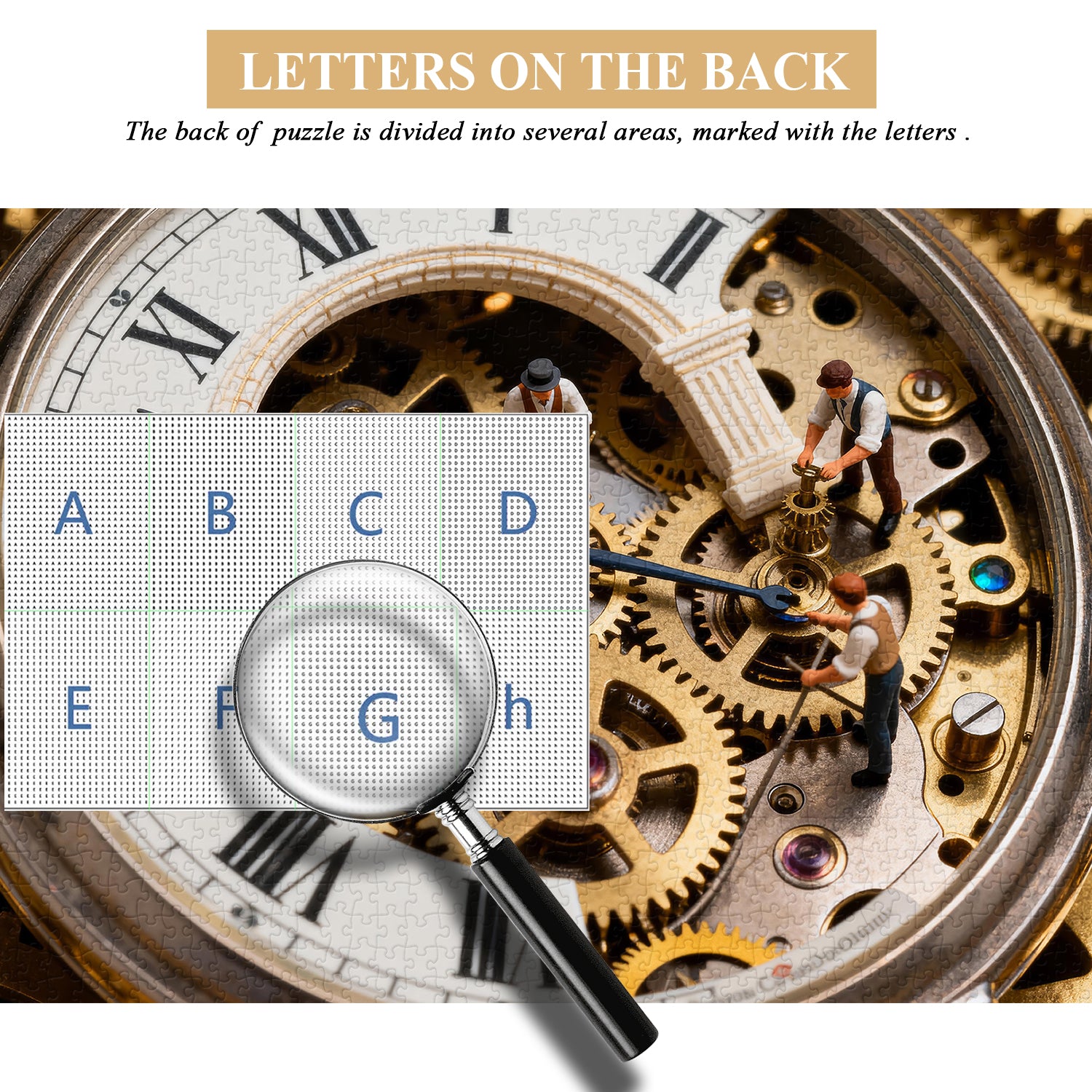 Taschenuhr Traum Puzzle 1000 Teile